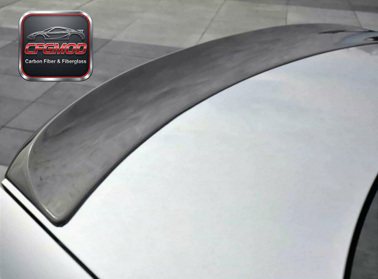 1997-2006 BMW E46 M3 CSL Style Carbon Fiber Trunk Lip Spoiler — 4