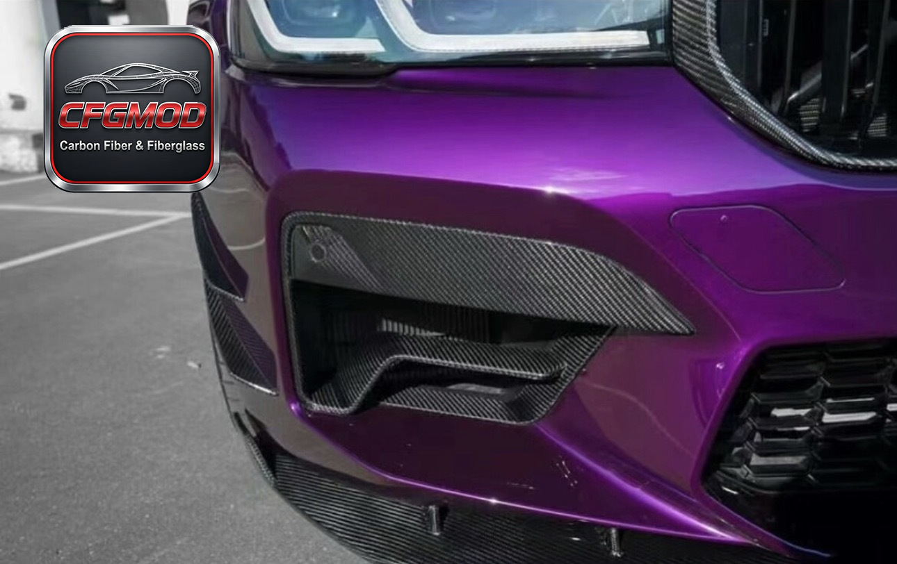 2018-2023 BMW 5 Series G30 G38 M5 F90 V Style Dry Carbon Fiber Hood Bonnet — 3
