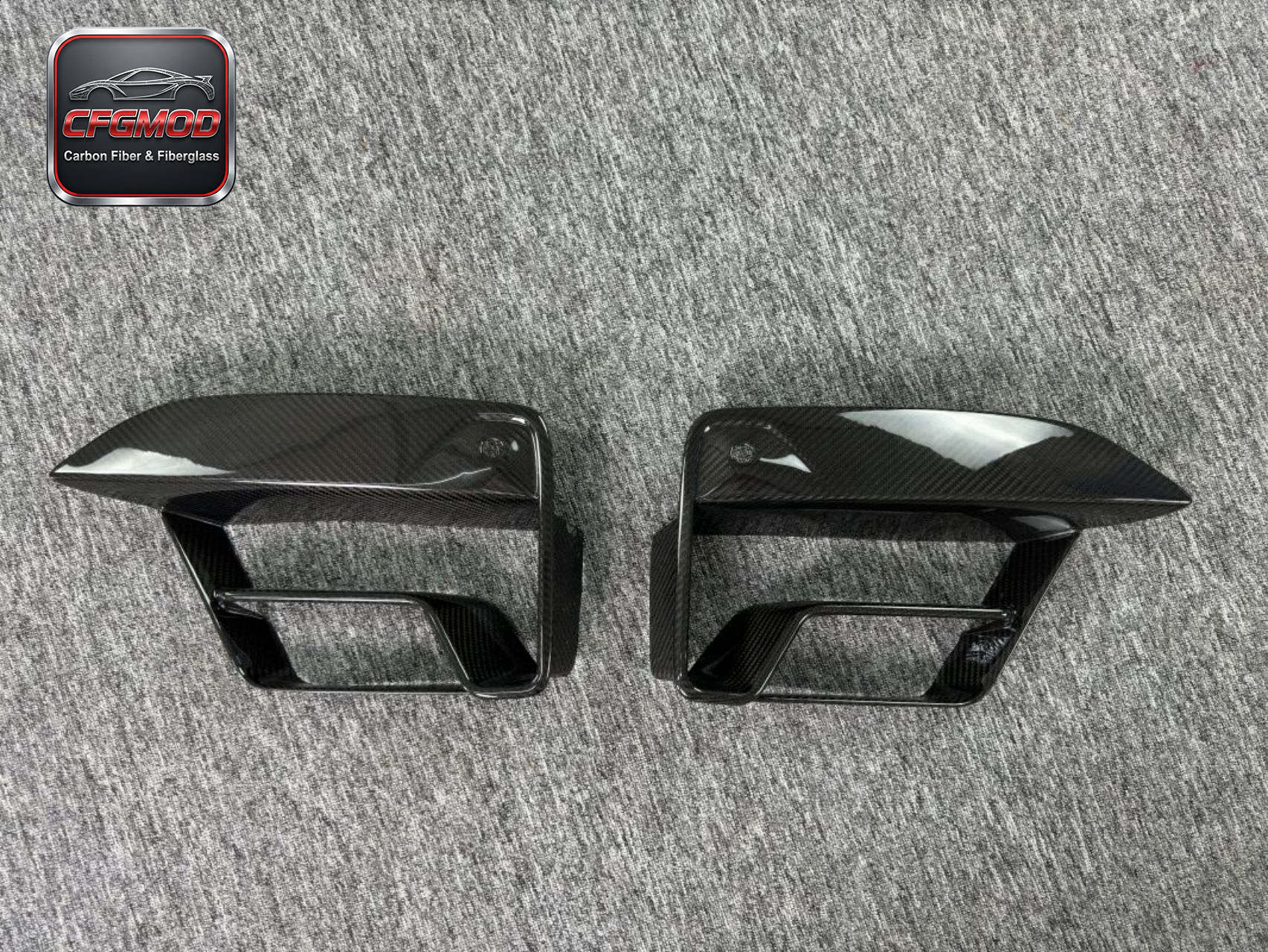 2018-2023 BMW 5 Series G30 G38 M5 F90 V Style Dry Carbon Fiber Hood Bonnet — 6