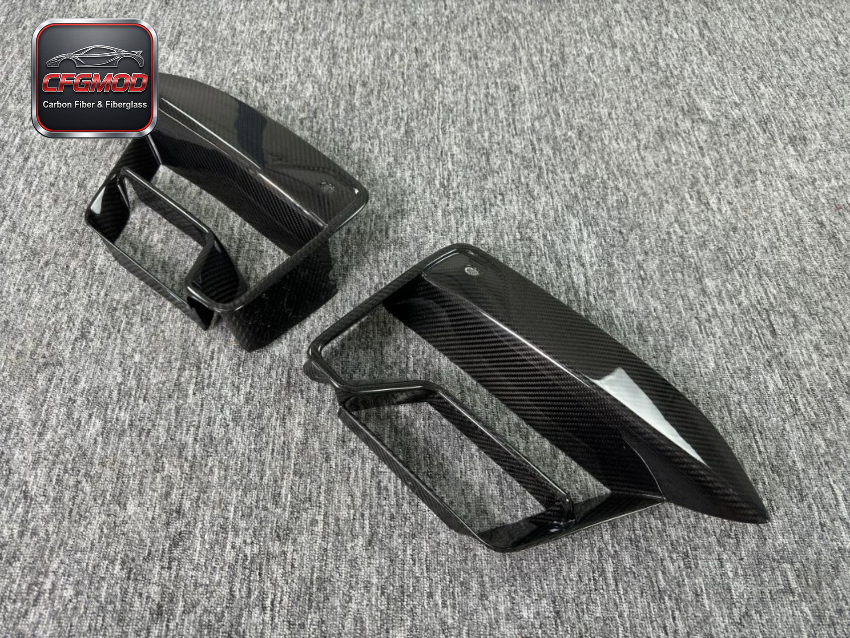 2018-2023 BMW 5 Series G30 G38 M5 F90 V Style Dry Carbon Fiber Hood Bonnet — 8