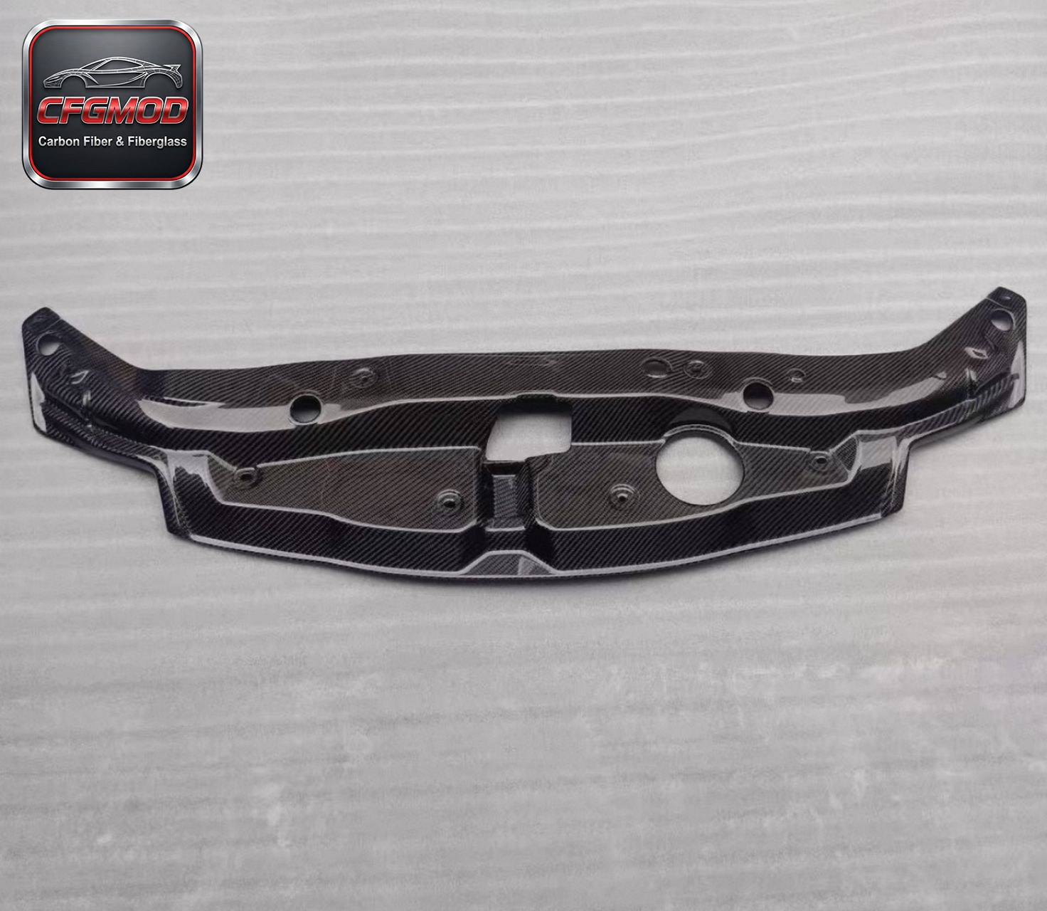 Carbon Fiber Radiator Cooling Plate Panel for Honda Civic FD2 2005-2012 Type-R Engine Bay Radiator Shroud Cover Tuning Parts — 8