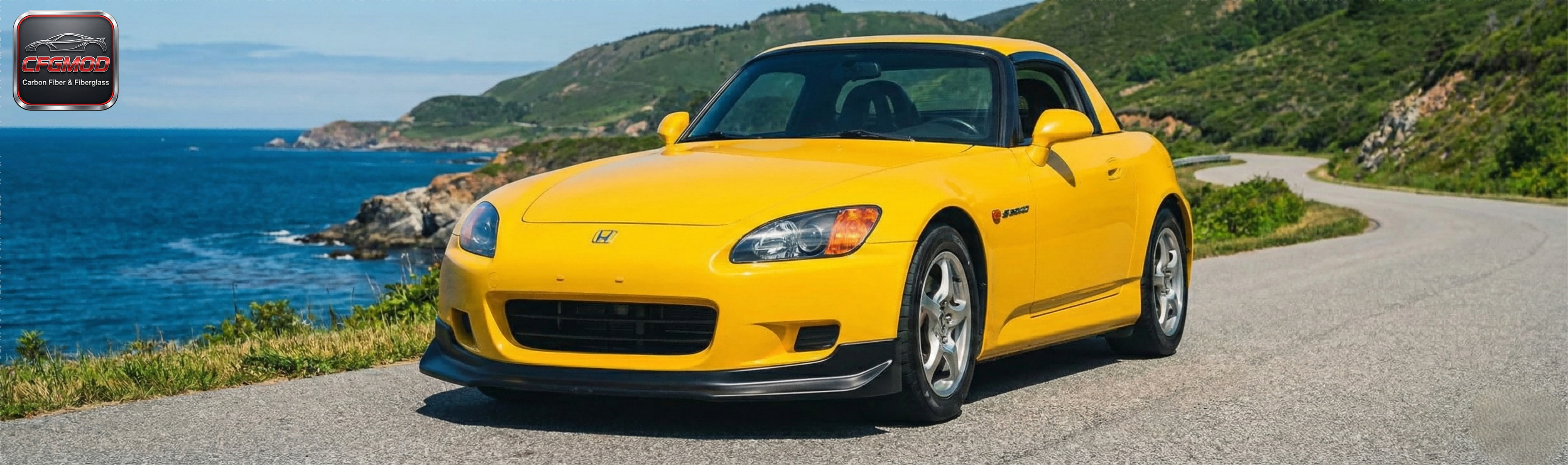 Sports 2000-2003 S2000 AP2 Type-R Front Bumper Lip Spoiler Carbon Fiber with Easy Installation for for — 4
