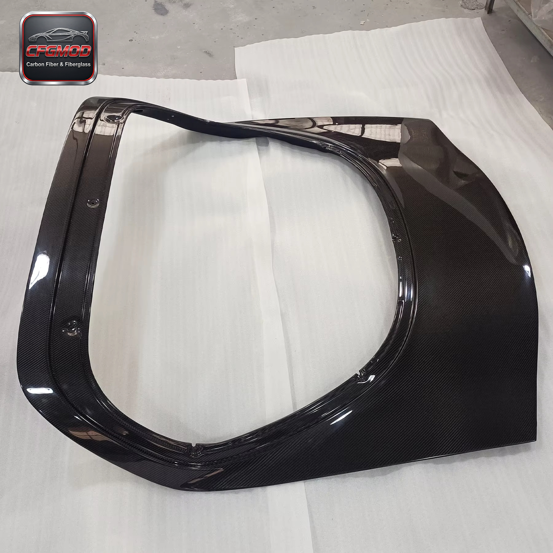 Carbon Fiber CF Body Kit for 1992-1997 RX7 FD3S OEM Style Rear Hatch Trunk — 4