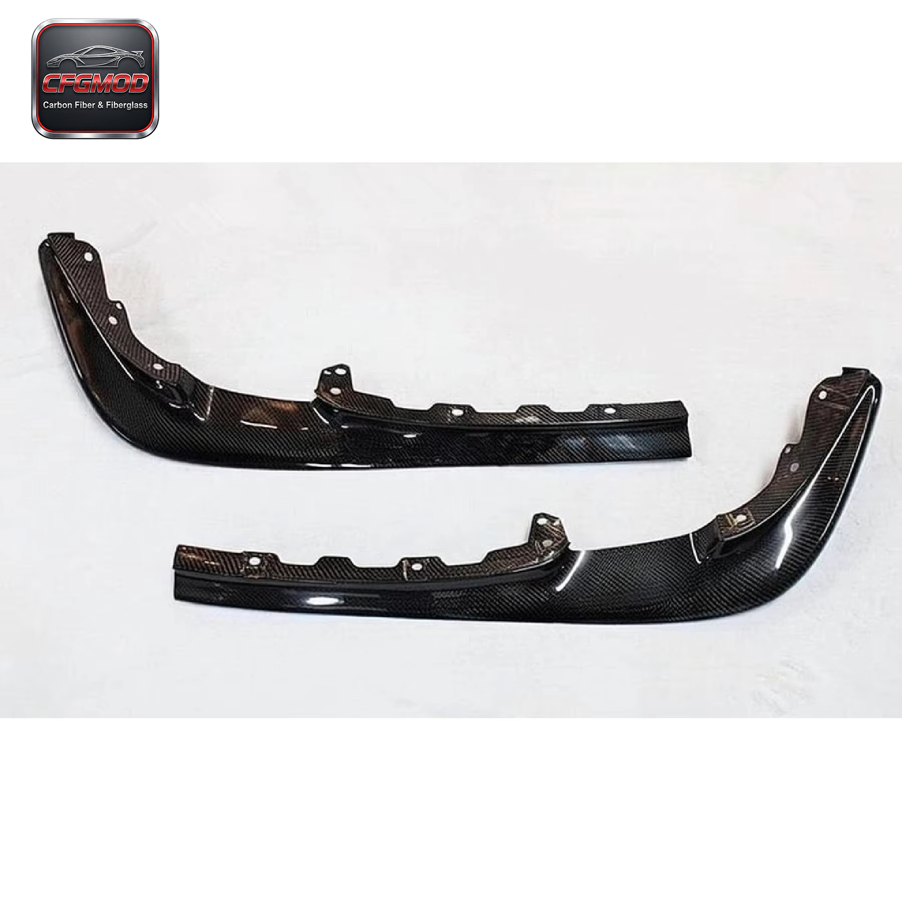 1992-1997 RX7 FD3S OEM Front Lip 2pcs Carbon Fiber Black New High Quality Excellent Fitment — 6