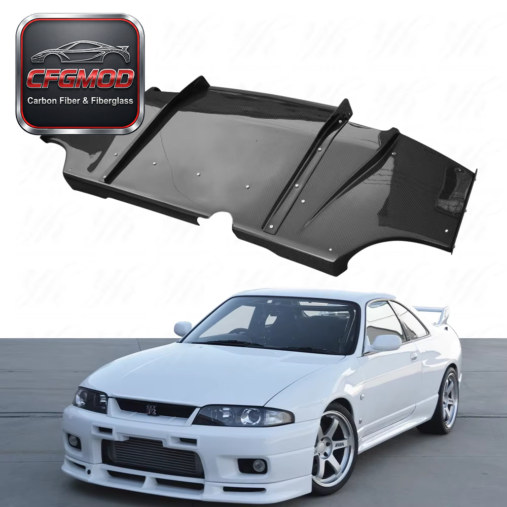 2008-2012 Evolution 10 EVO X VS Style Lightweight High Quality Rear Diffuser 5pcs — 4