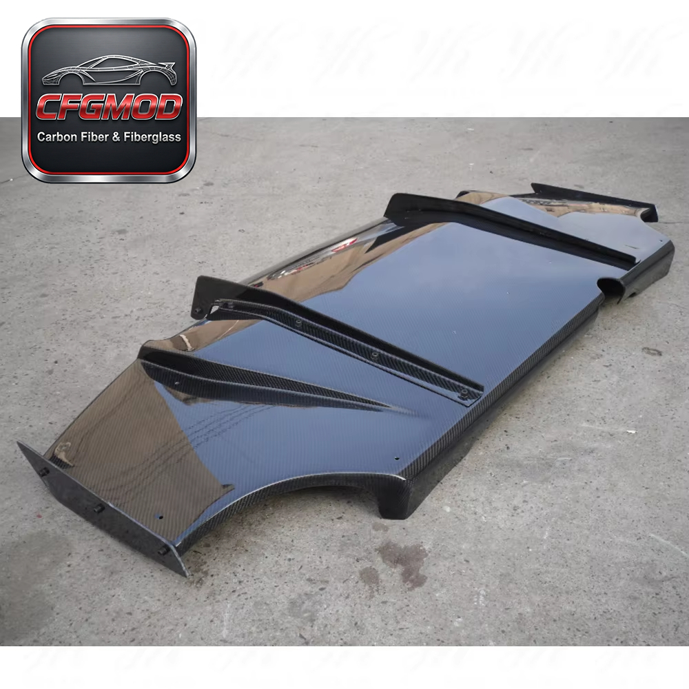 2008-2012 Evolution 10 EVO X VS Style Lightweight High Quality Rear Diffuser 5pcs — 6