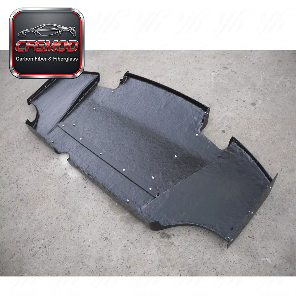 2008-2012 Evolution 10 EVO X VS Style Lightweight High Quality Rear Diffuser 5pcs — 9