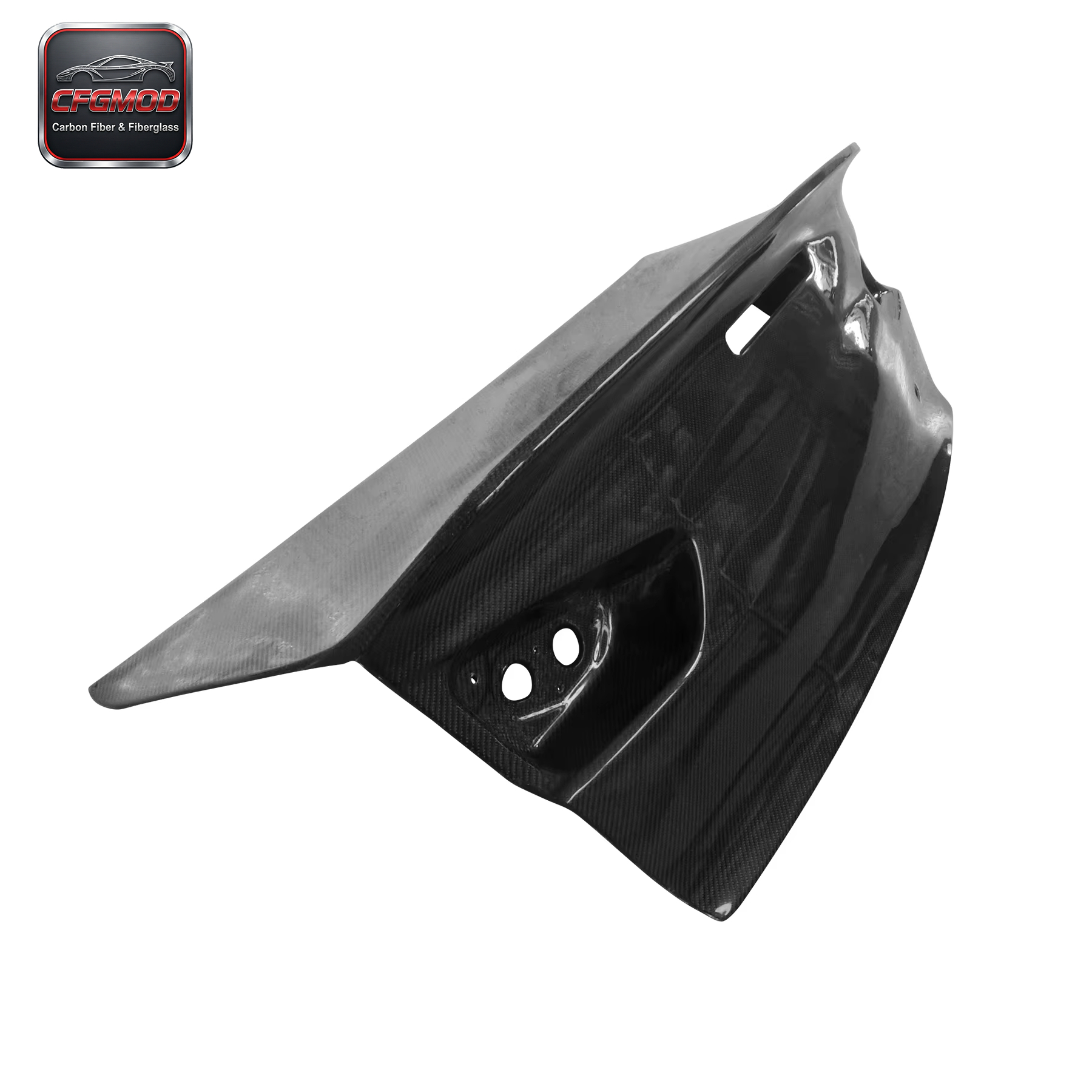 High Quality Lightweight 3k Twill Weave Full Carbon Fiber Boot Lid Trunk Tailgate Easy Installation for Mitsubishi Lancer EVO — 2