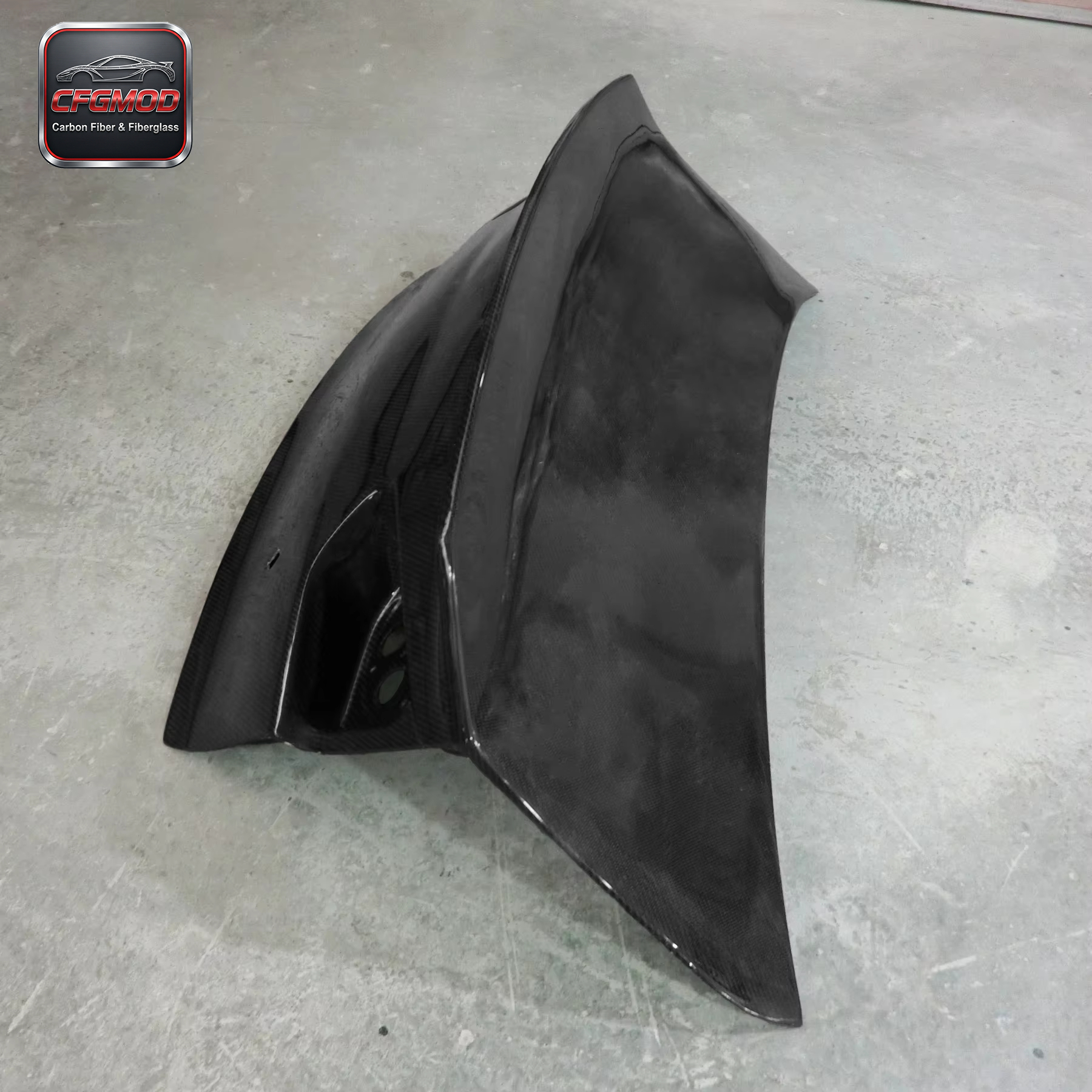 High Quality Lightweight 3k Twill Weave Full Carbon Fiber Boot Lid Trunk Tailgate Easy Installation for Mitsubishi Lancer EVO — 6