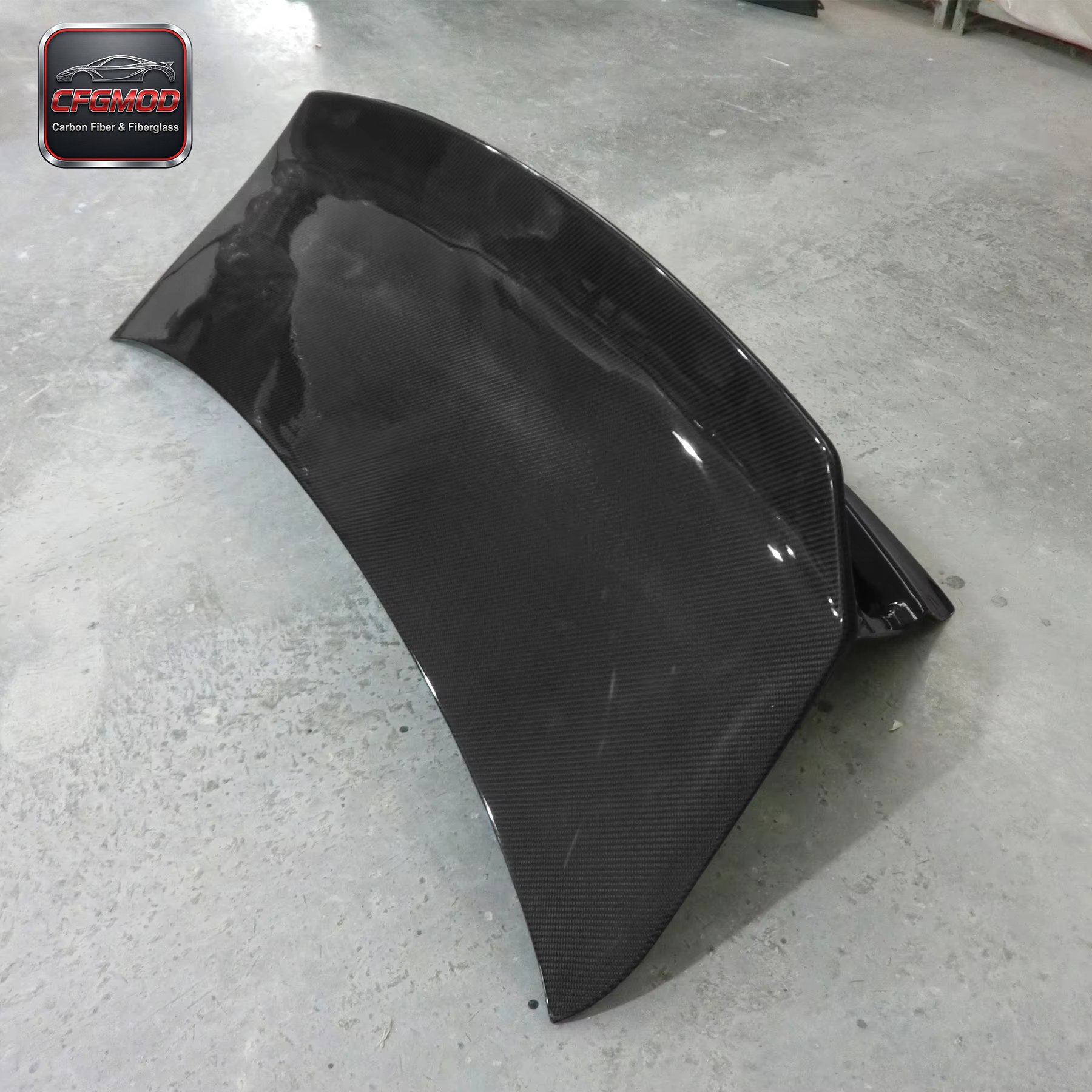 High Quality Lightweight 3k Twill Weave Full Carbon Fiber Boot Lid Trunk Tailgate Easy Installation for Mitsubishi Lancer EVO — 7