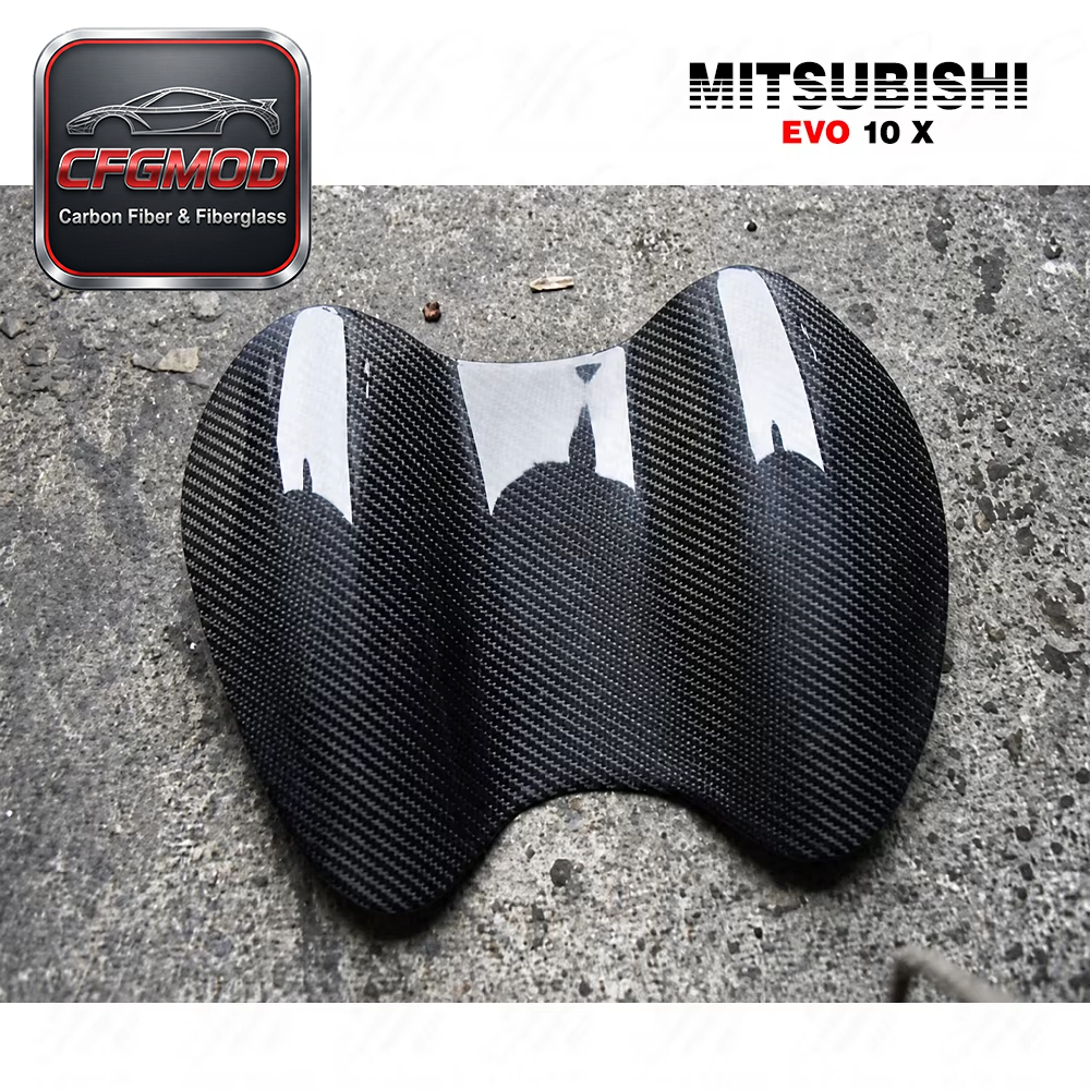 For Evolution 10 OEM Style Carbon Fiber Dash Panel Cover — 5