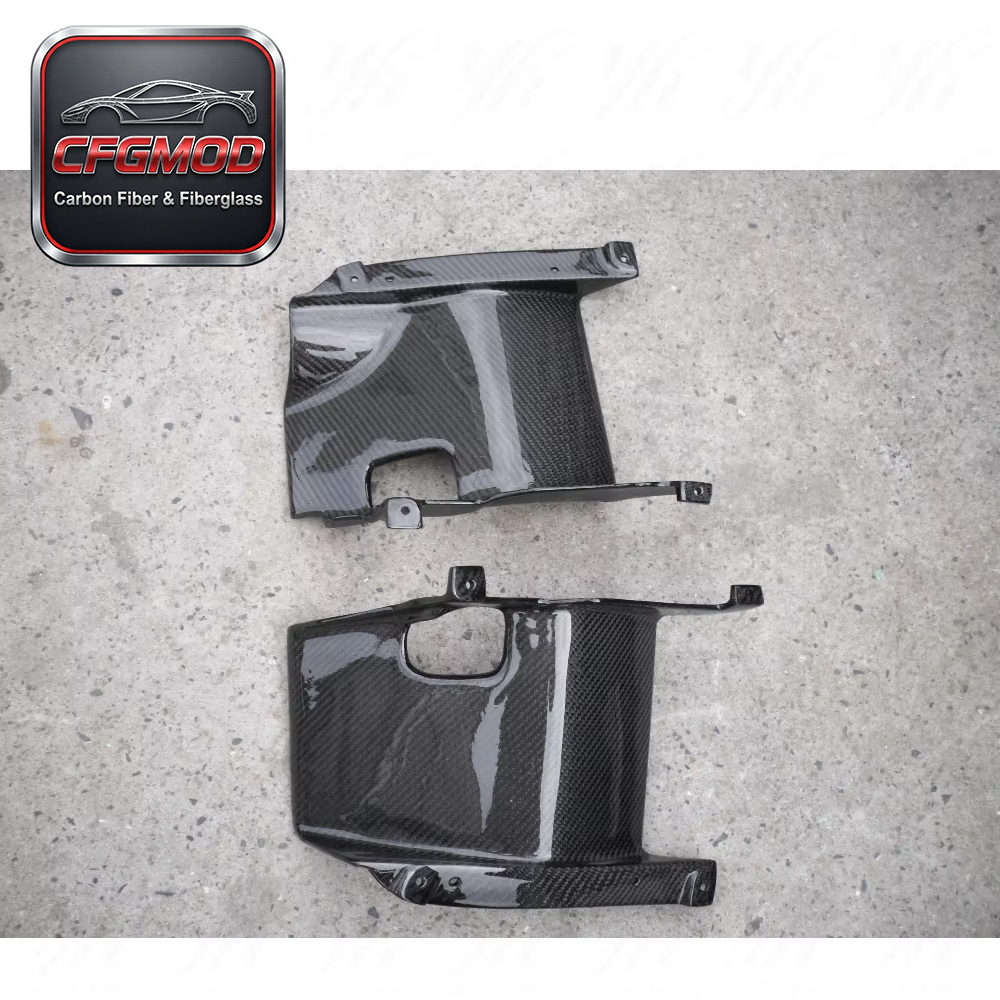 Mitsubishi Lancer EVO X EVO 10 Carbon Fiber Intercooler Side Plates (Pair)-Black — 6