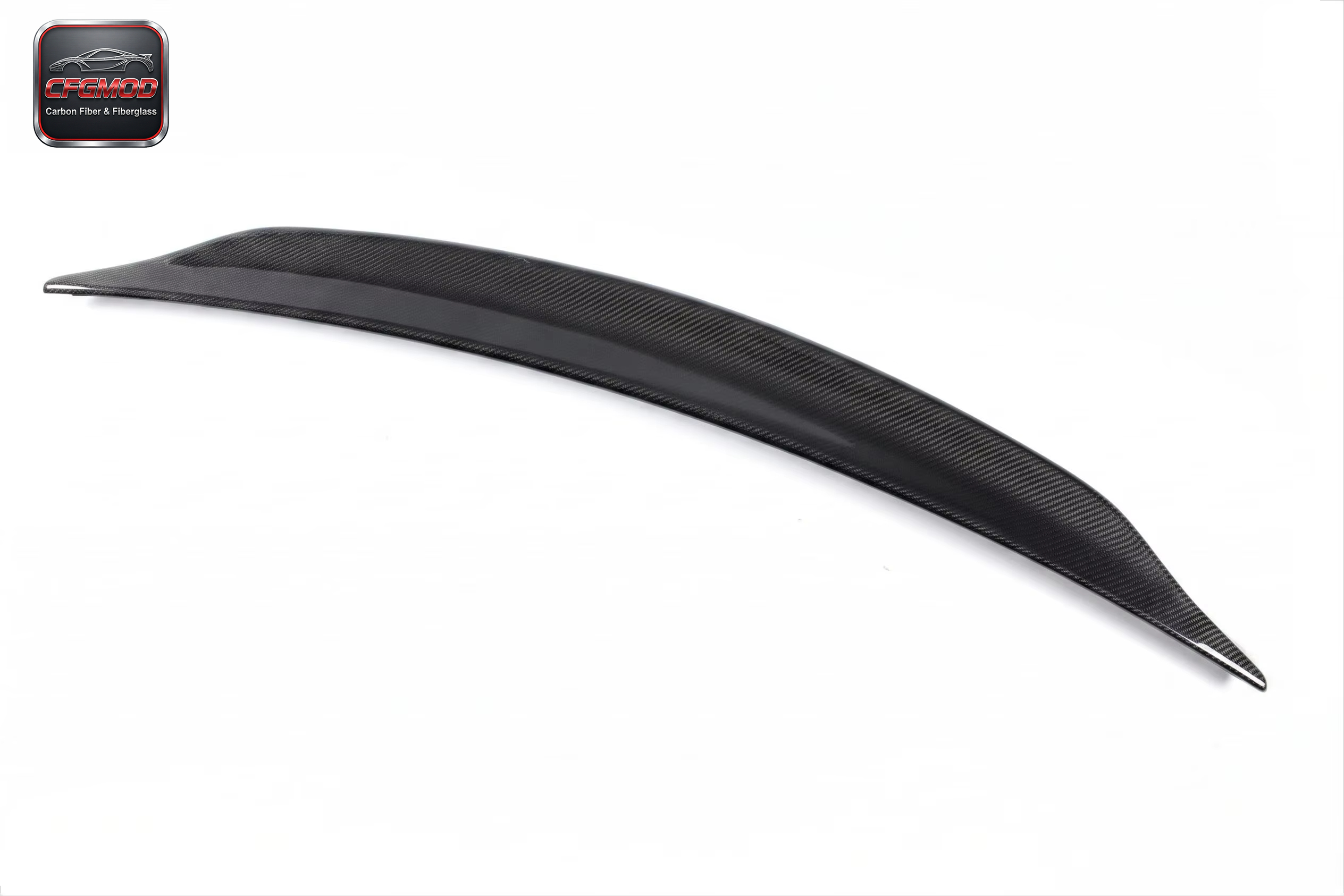 2008-2010 Lancer Evolution EVO 10 X Duckbill Rear Trunk Spoiler Carbon Fiber Black High Quality — 2
