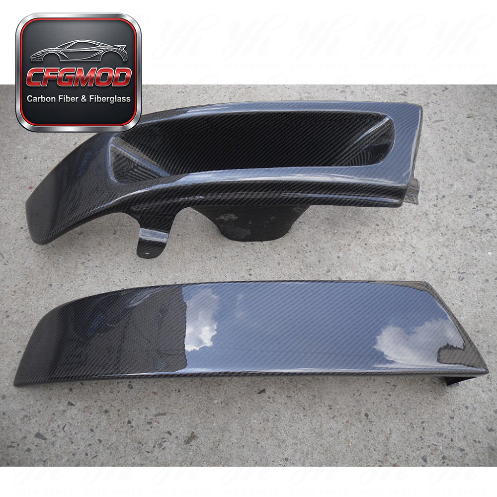 1990-1991 Lancer Evolution EVO 5 6 Headlight Air Intake Replacement Carbon Fiber — 5