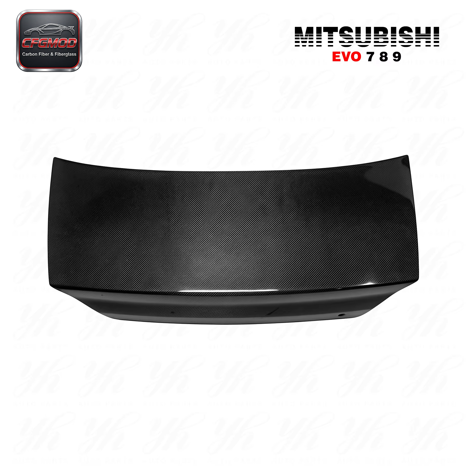 OEM Rear Trunk Bootlid for Evolution EVO 7 8 9 Lancer Carbon Fiber CF Model — 1