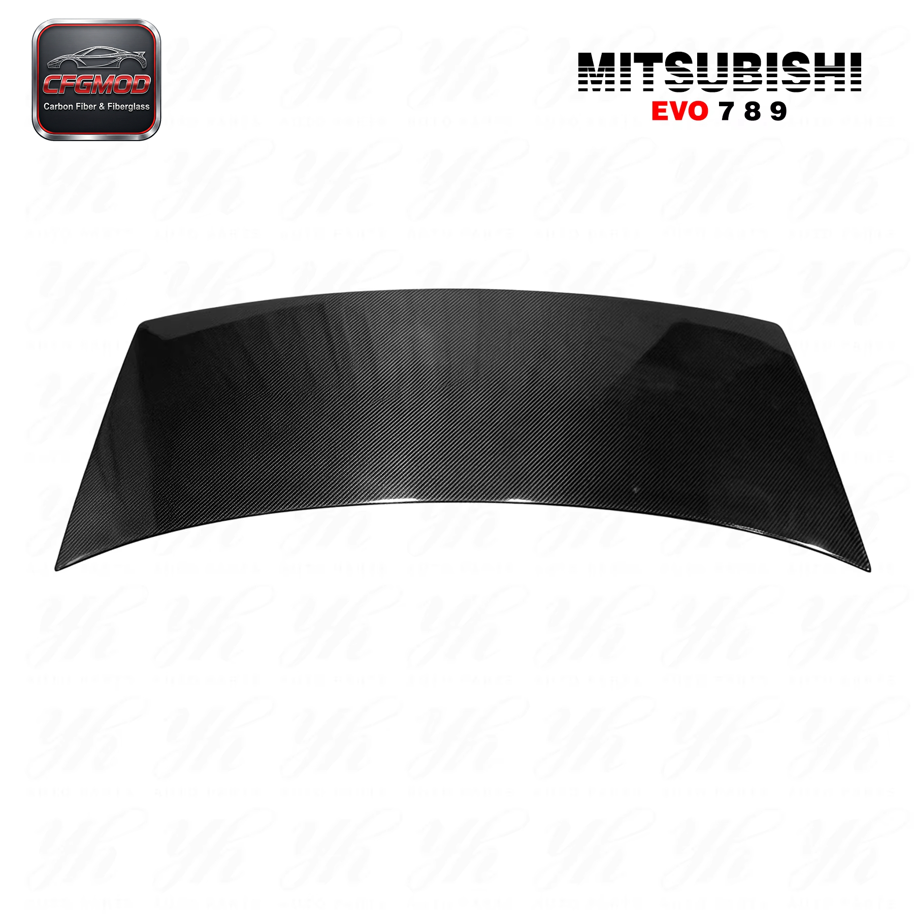OEM Rear Trunk Bootlid for Evolution EVO 7 8 9 Lancer Carbon Fiber CF Model — 4