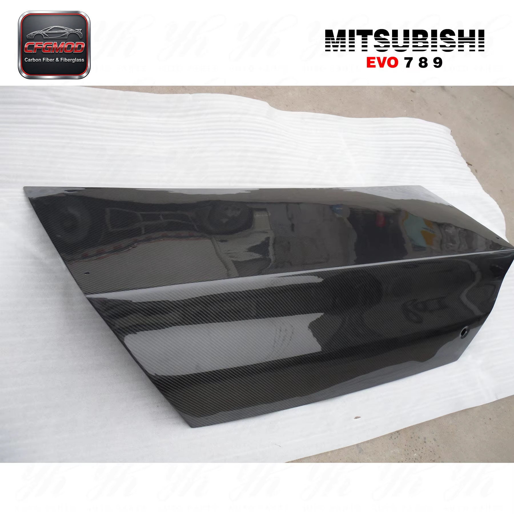 OEM Rear Trunk Bootlid for Evolution EVO 7 8 9 Lancer Carbon Fiber CF Model — 7