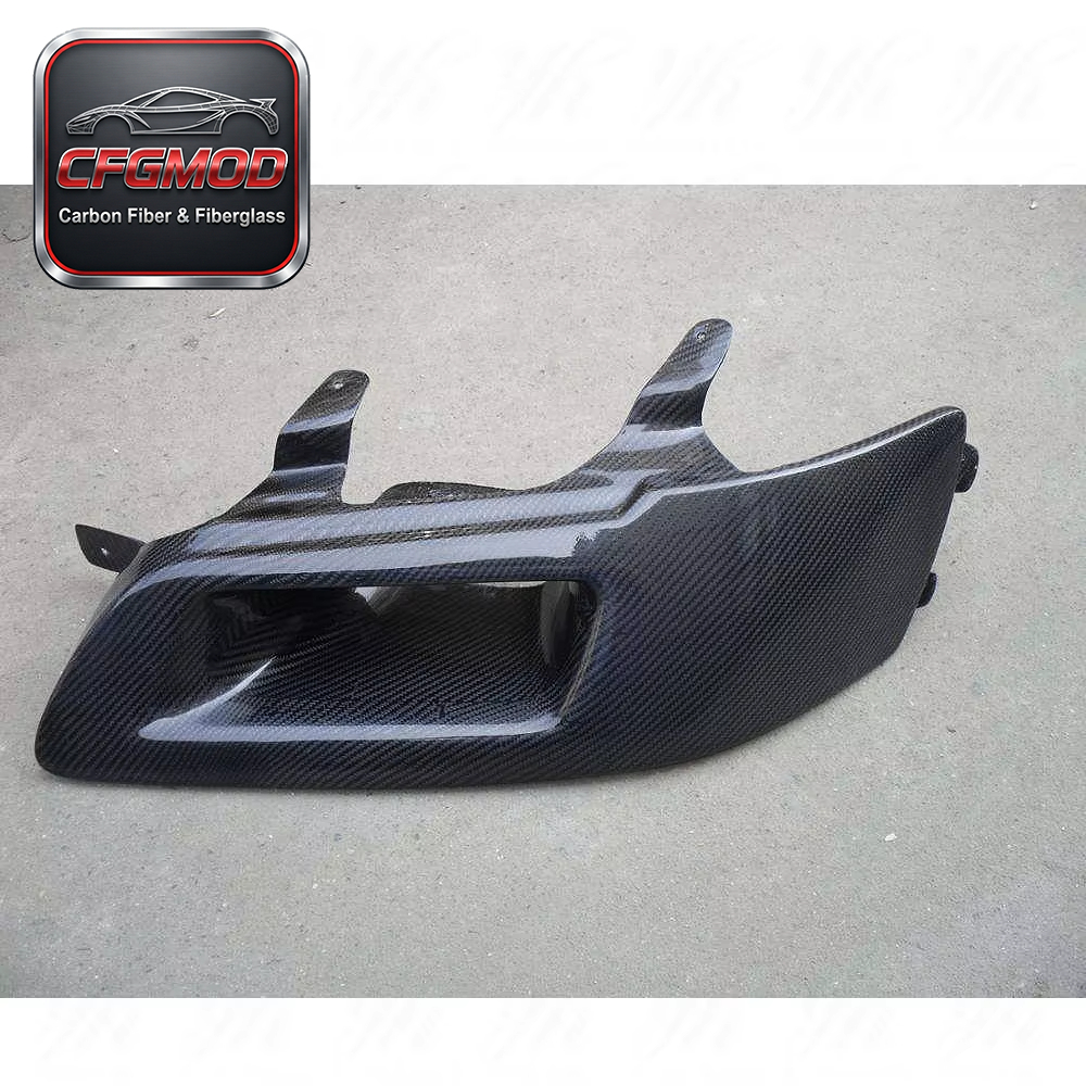 3K Twill Carbon Fiber LHS Headlight Air Intake Duct Replacement for Mitsubishi Lancer Evolution EVO 7 8 9 CT9A Tuning — 5
