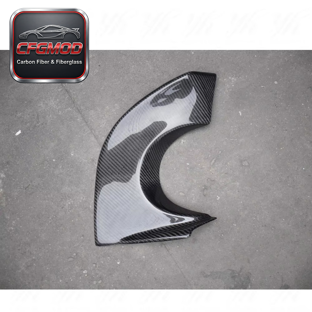 Black EVO 9 Rear Bumper Exhaust Heat Shield Carbon Fiber for Mitsubishi Lancer 1985-1989 — 5