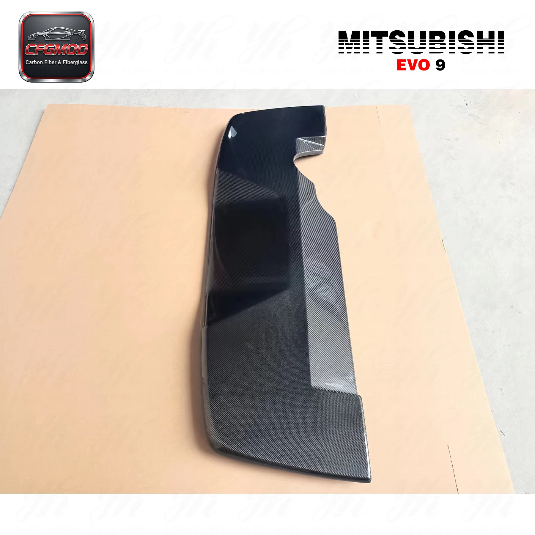 1989-1992 Mitsubishi Lancer EVO 9 JDM VTX Style Rear Diffuser Carbon Fiber High Quality Easy Installation — 10