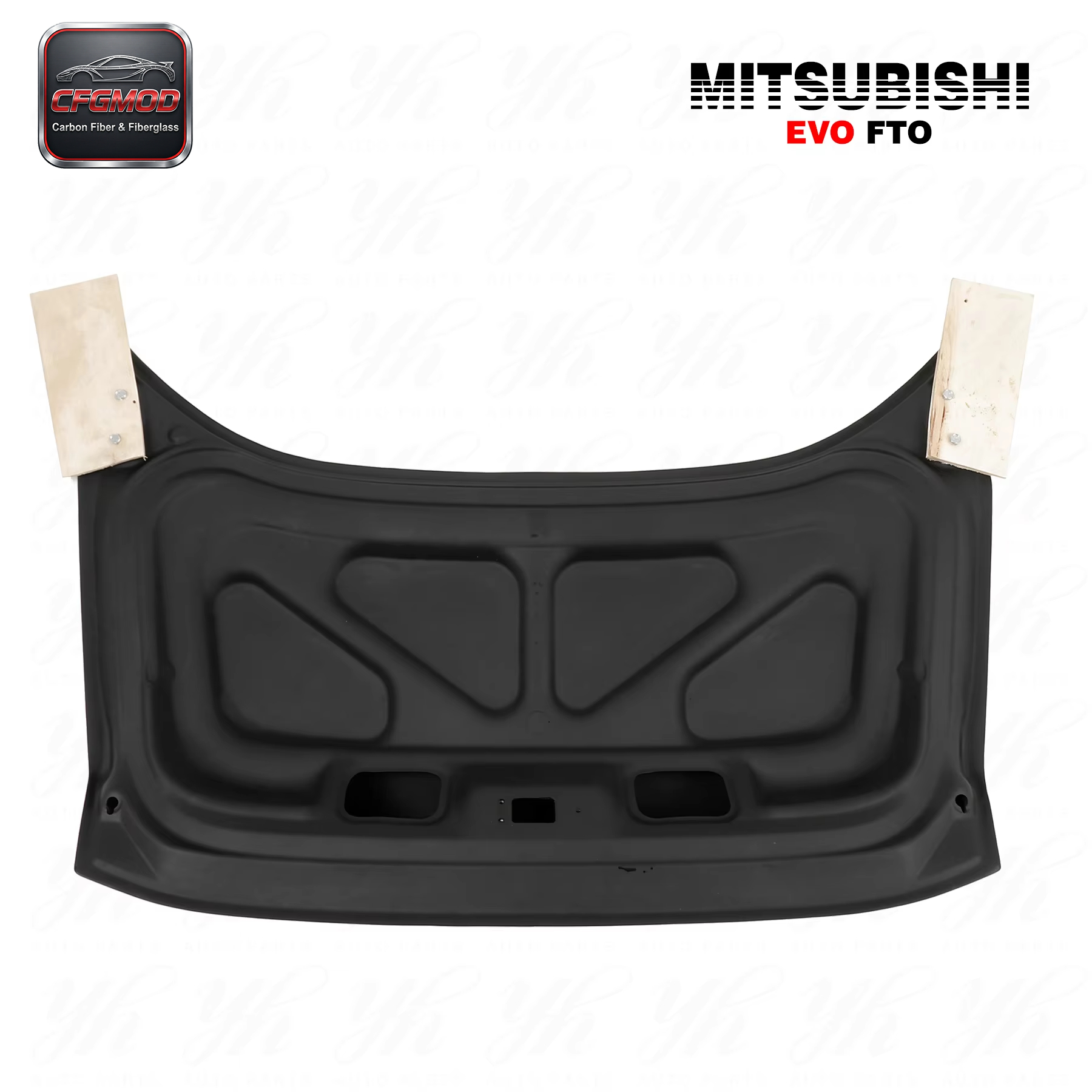 For 1995-2000 FTO OEM Style Carbon Fiber Trunk Boot Lid Tailgate — 4