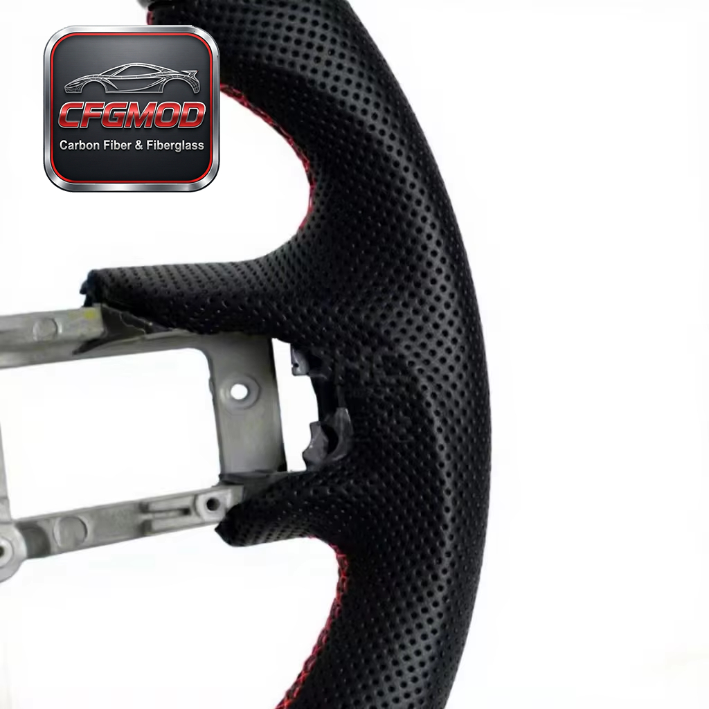 For Mustang Modification Upgrade Racing Sports Flat-Bottom Car Steering Wheel Assembly for OLIVER — 7