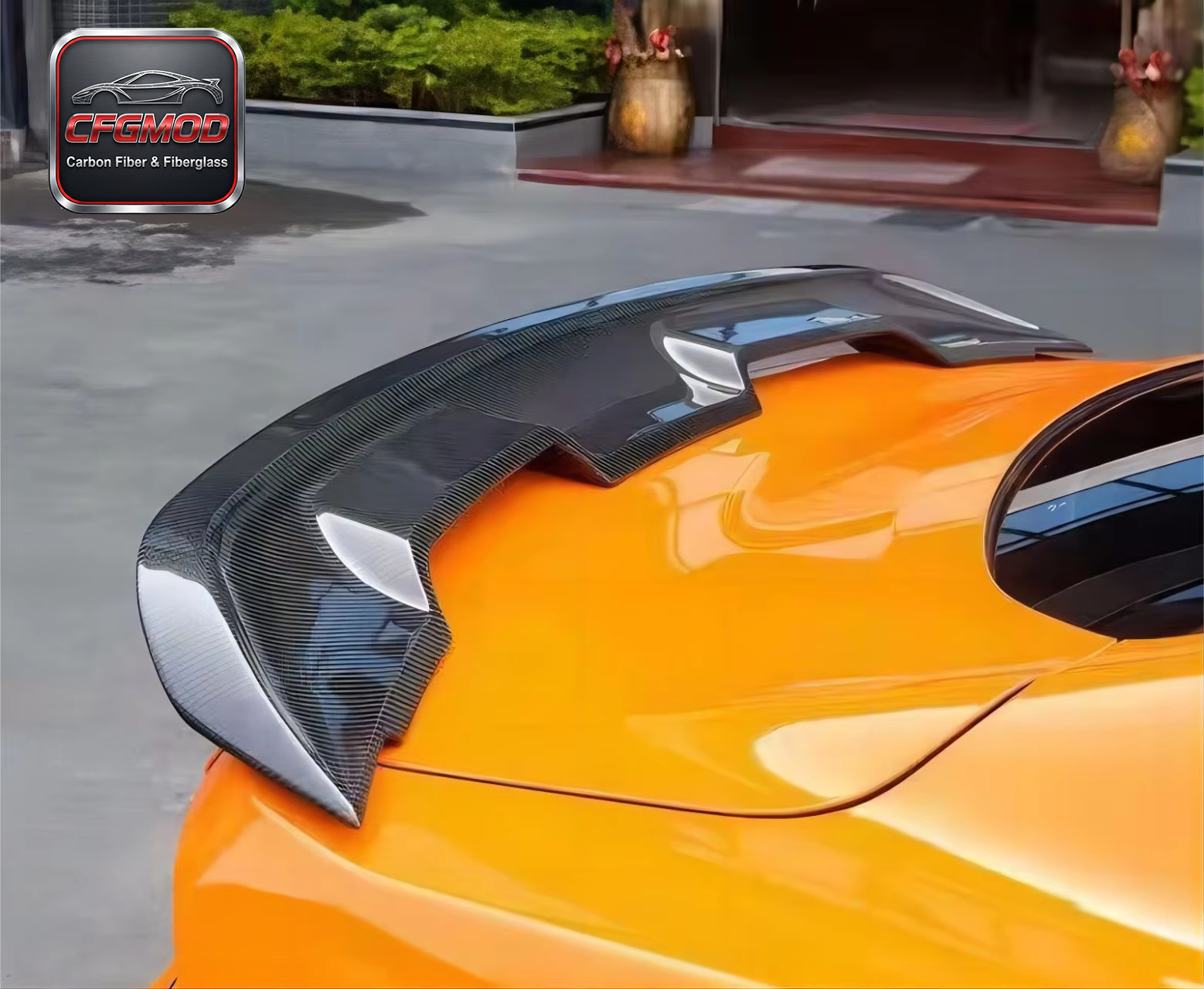Carbon Fiber GT500 Design Rear Wing Spoiler for Ford Mustang 2015-2023 Modification Accessories — 1