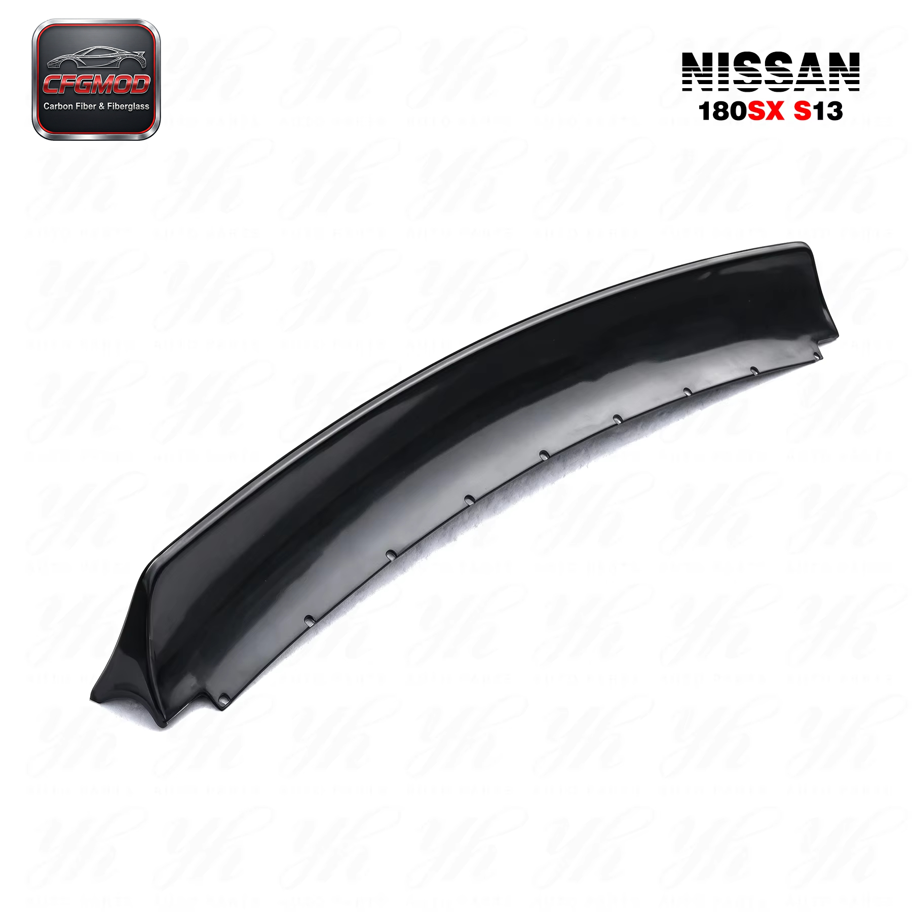 For 180SX Rocket Bunny Style Rear Spoiler Wing Carbon Fiber( or FRP) — 6