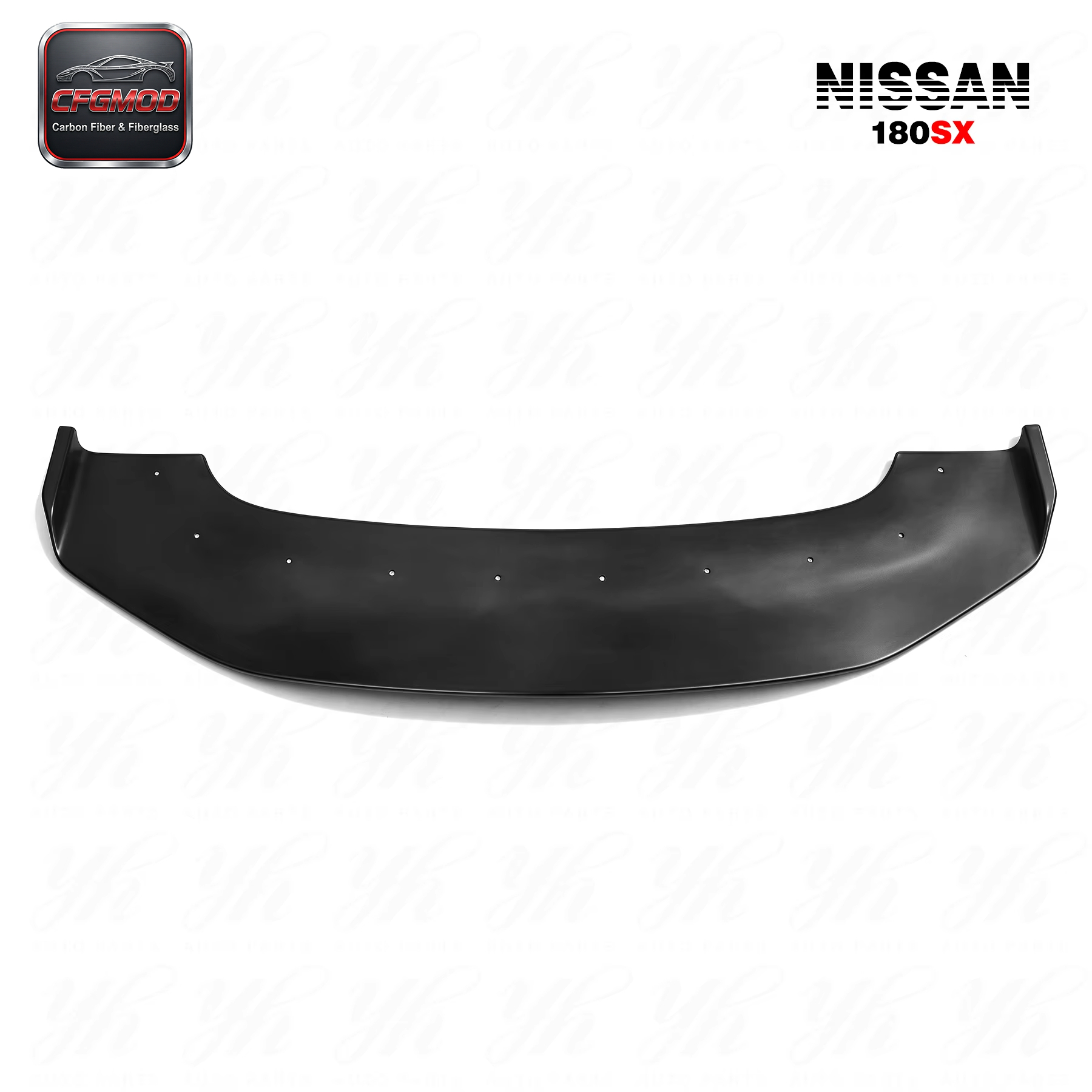 Glass Fiber FRP for Car Styling 1989-1994 180SX RPS13 RB Rocket Bunny RB V2 Front Bumper Lip Splitter — 2