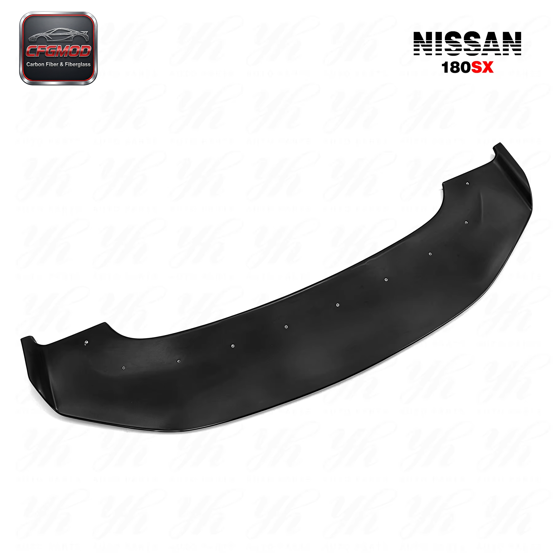 Glass Fiber FRP for Car Styling 1989-1994 180SX RPS13 RB Rocket Bunny RB V2 Front Bumper Lip Splitter — 3