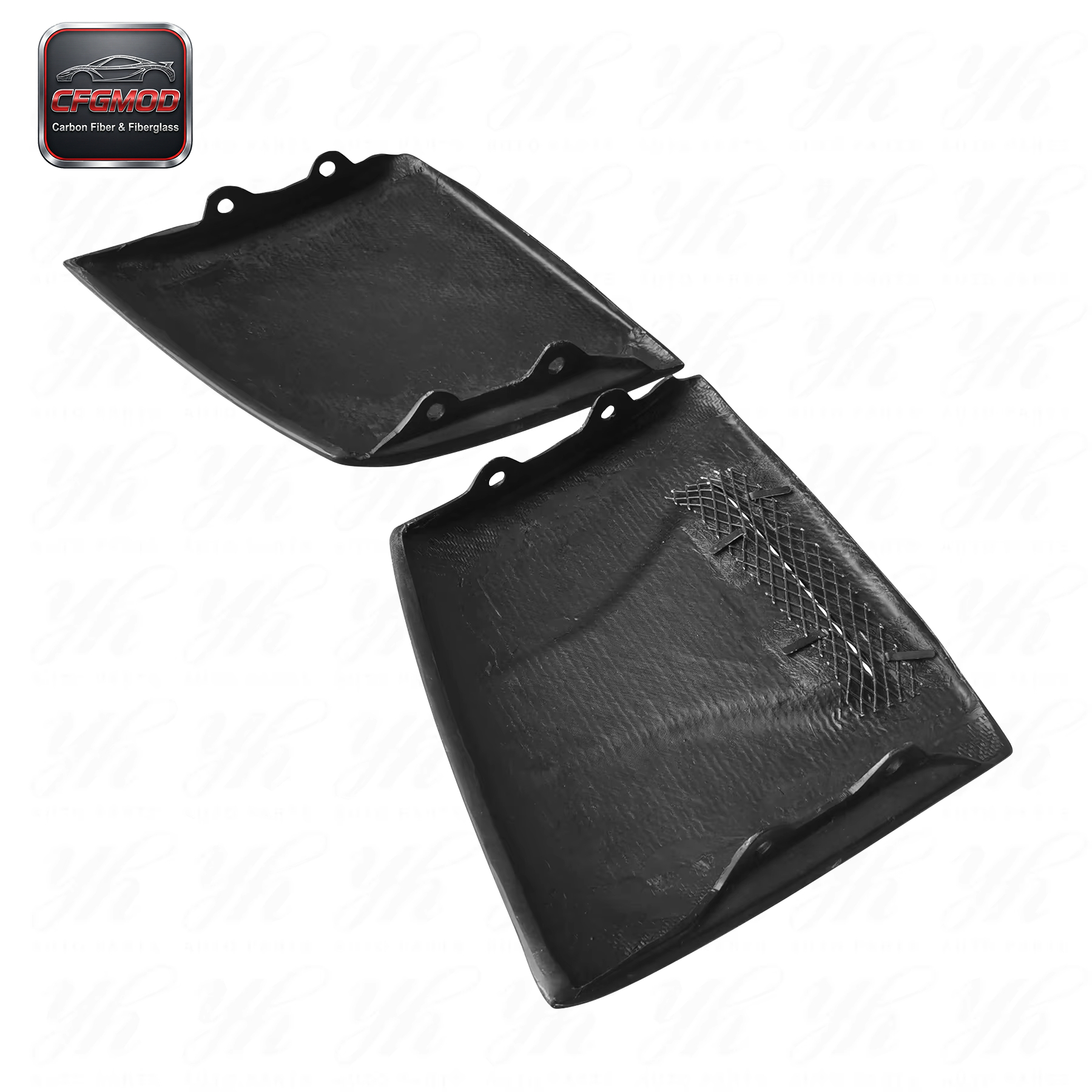 For 180SX CF Vented Headlight Cover Carbon Fiber CF — 3