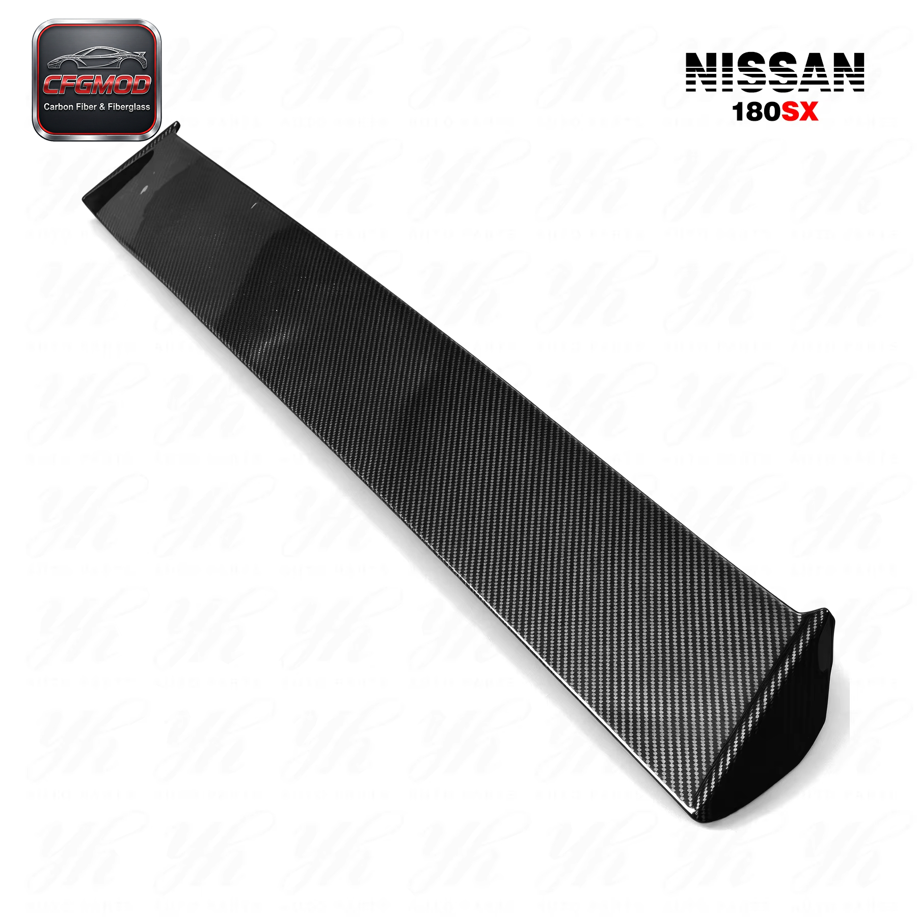 High Quality 180SX RPS13 Dmax Style Carbon Fiber Roof Spoiler for 1988-1994 Rear Right Position Easy Installation — 8