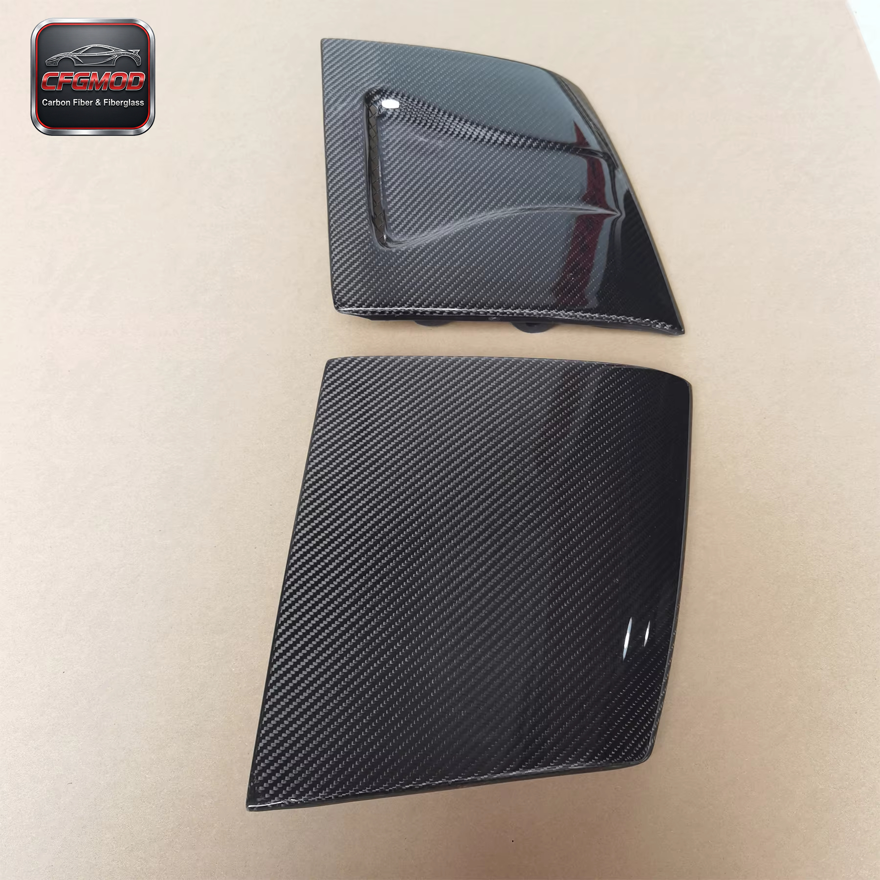 High Quality for for 180SX Vented Style Carbon Fiber Headlight Cover — 4