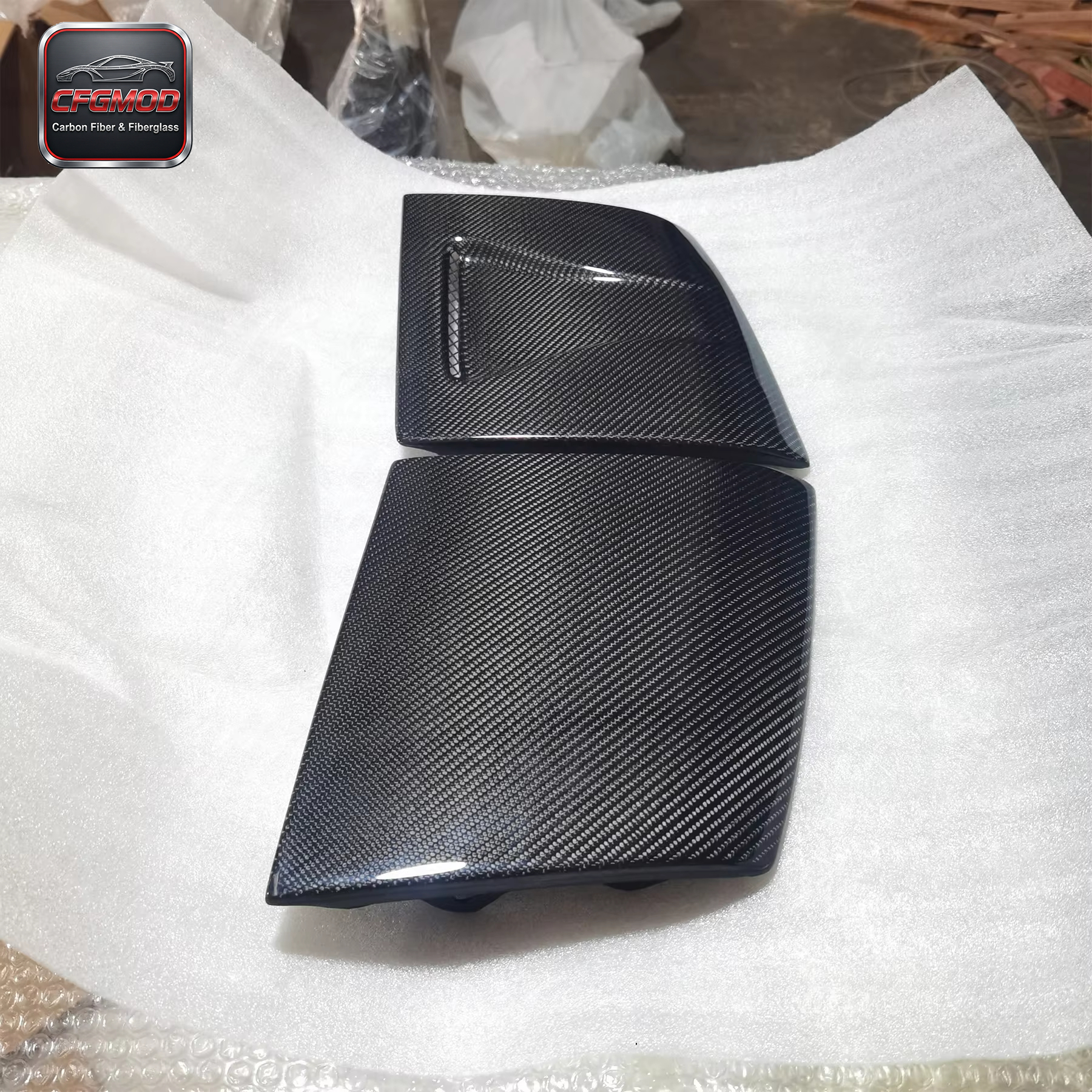 High Quality for for 180SX Vented Style Carbon Fiber Headlight Cover — 6