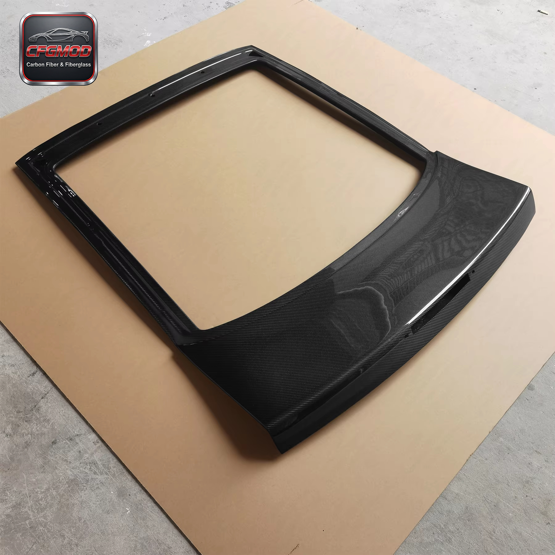 For 180SX OEM Carbon Fiber Rear Trunk Tailgate — 4