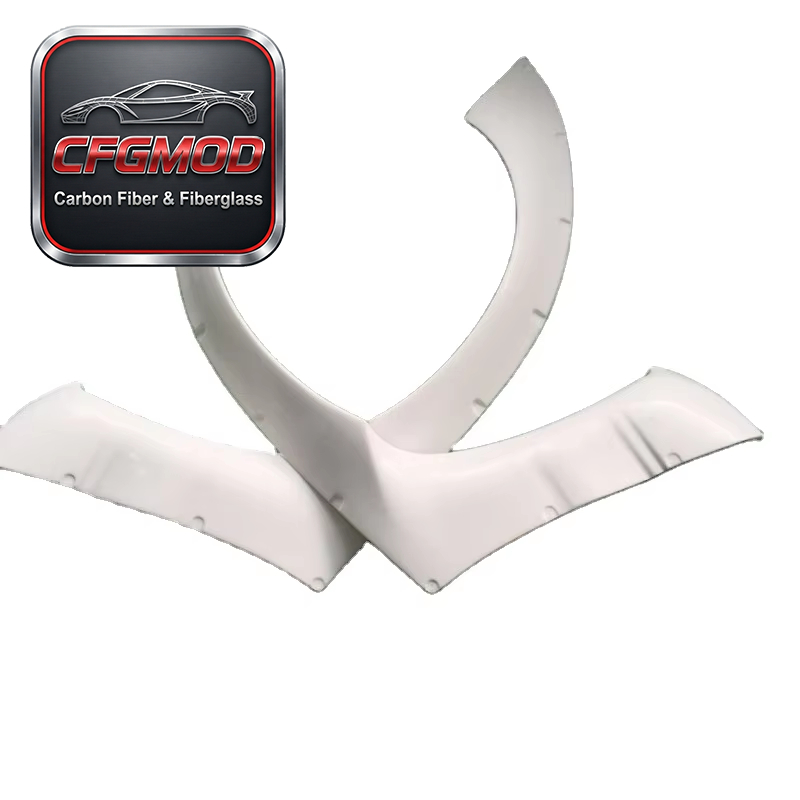 For 1989-1994 180SX RPS13 Rocket Bunny V2 Front Fenders (Pair) Glass Fiber — 1