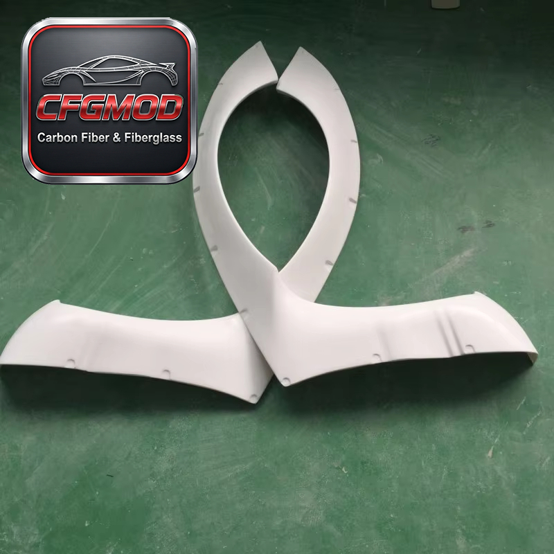 For 1989-1994 180SX RPS13 Rocket Bunny V2 Front Fenders (Pair) Glass Fiber — 4