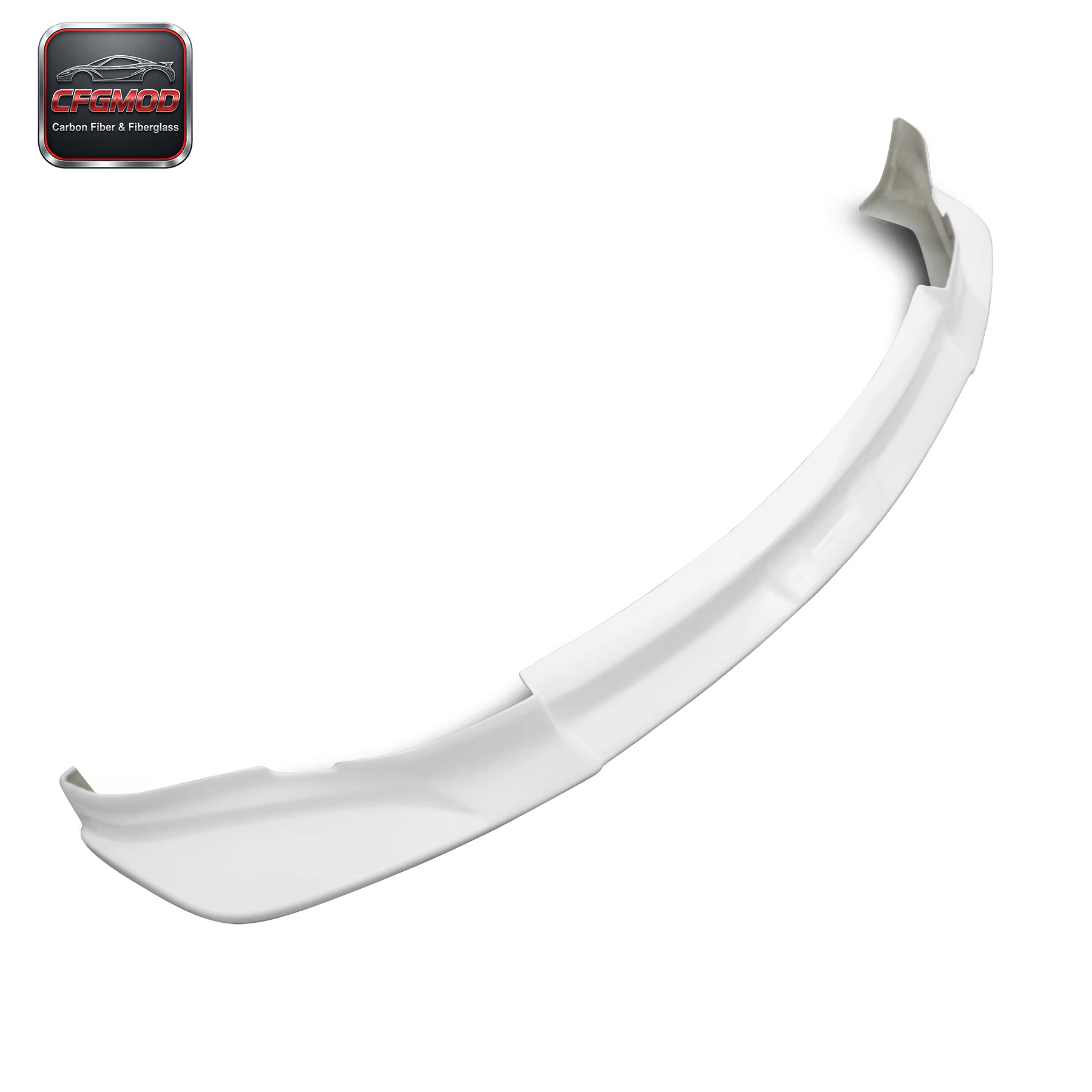 New White 350Z C-west FRP Front Lip Glass Fiber for 2005-2016 with Excellent Fitment for Retrofit/Upgrade — 2