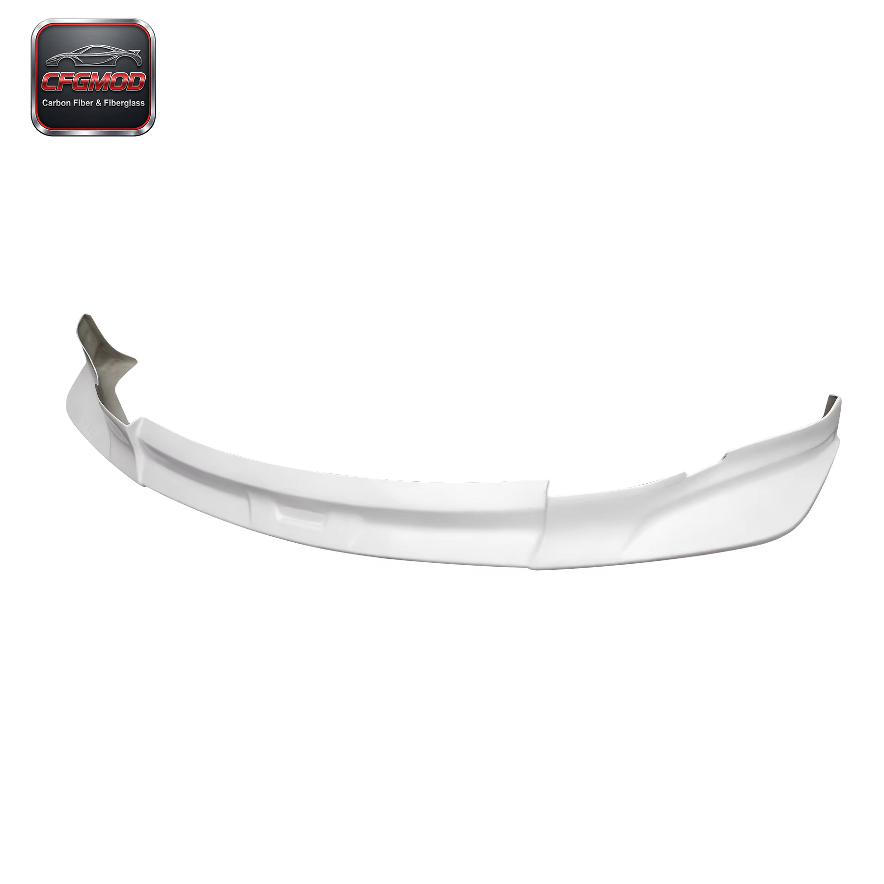 New White 350Z C-west FRP Front Lip Glass Fiber for 2005-2016 with Excellent Fitment for Retrofit/Upgrade — 6