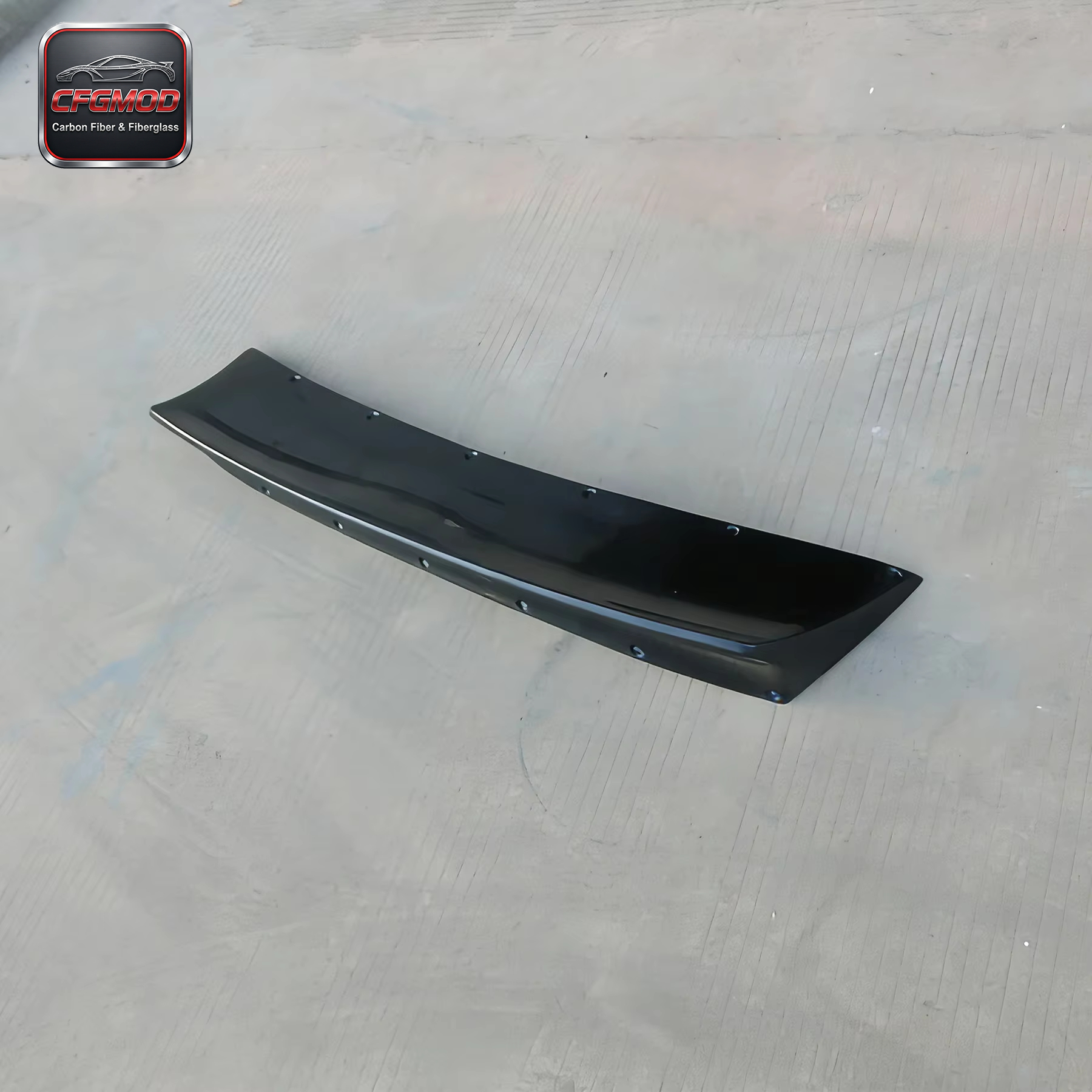 Auto Accessories Glass Fiber FRP Bodykit for 350Z Rocket Bunny RB Style Rear Trunk Ducktail Spoiler Wing Black — 5