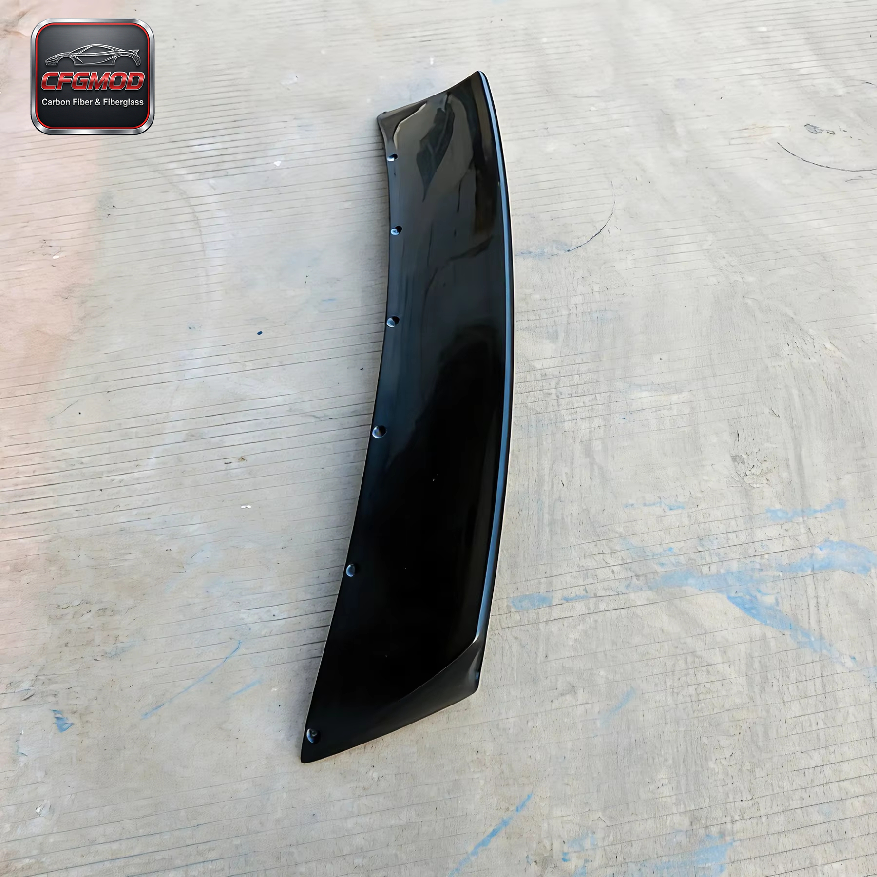 Auto Accessories Glass Fiber FRP Bodykit for 350Z Rocket Bunny RB Style Rear Trunk Ducktail Spoiler Wing Black — 6