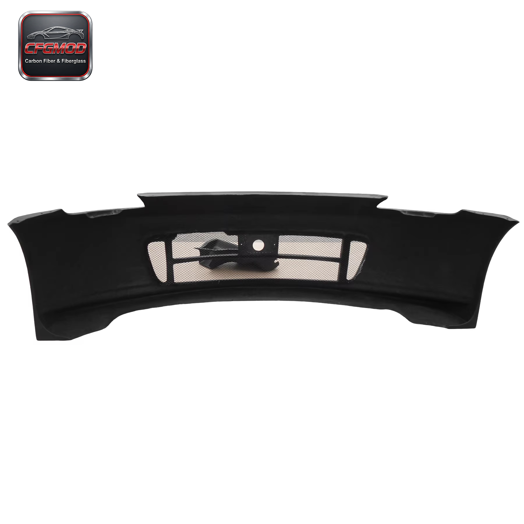 Portion Carbon Fiber Front Bumper With Canard Duct Fit for 2002-2008 350Z Nismo NI Version 2 Style — 3