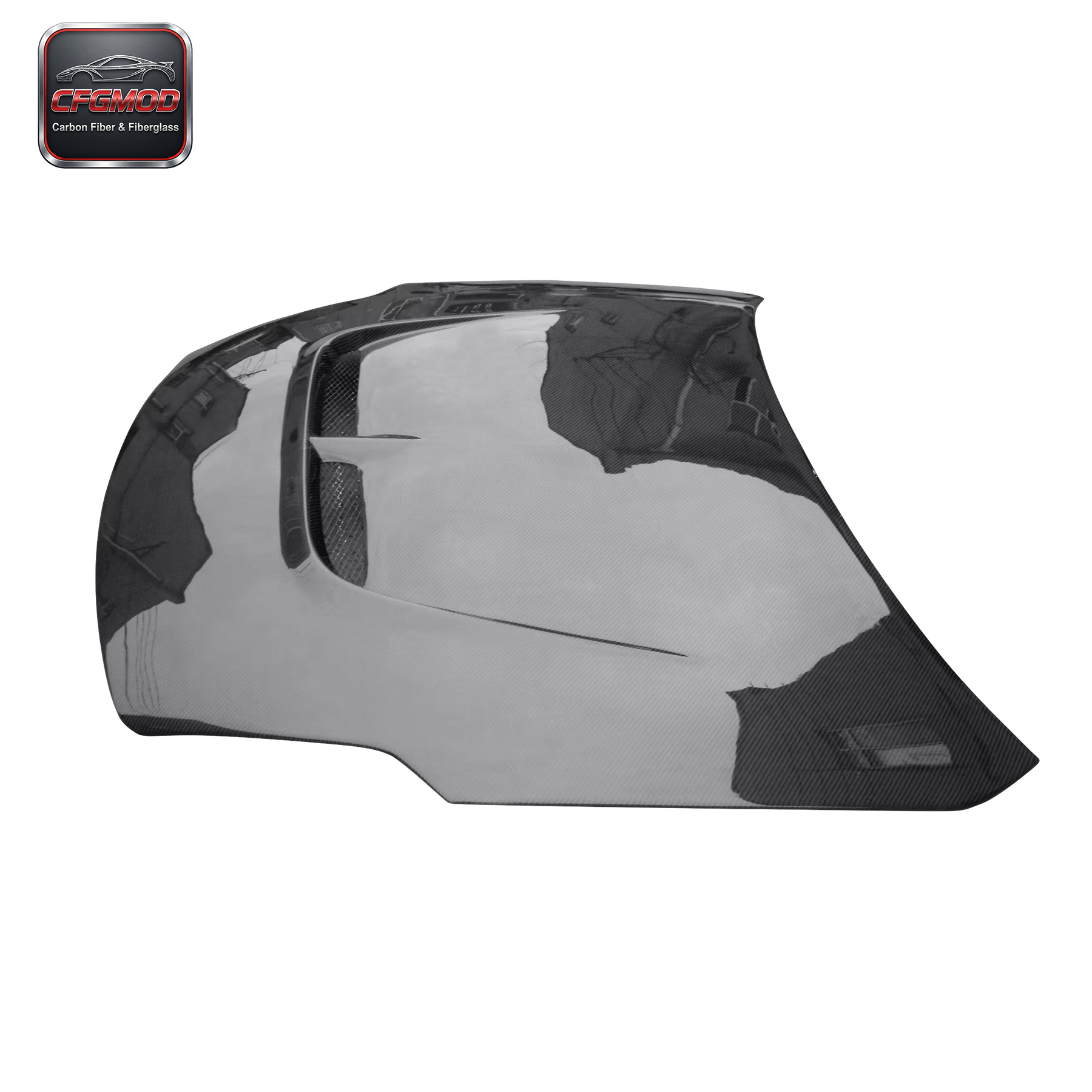 For 2002-2005 350Z Z33 Vented HOOD Carbon Fiber — 1