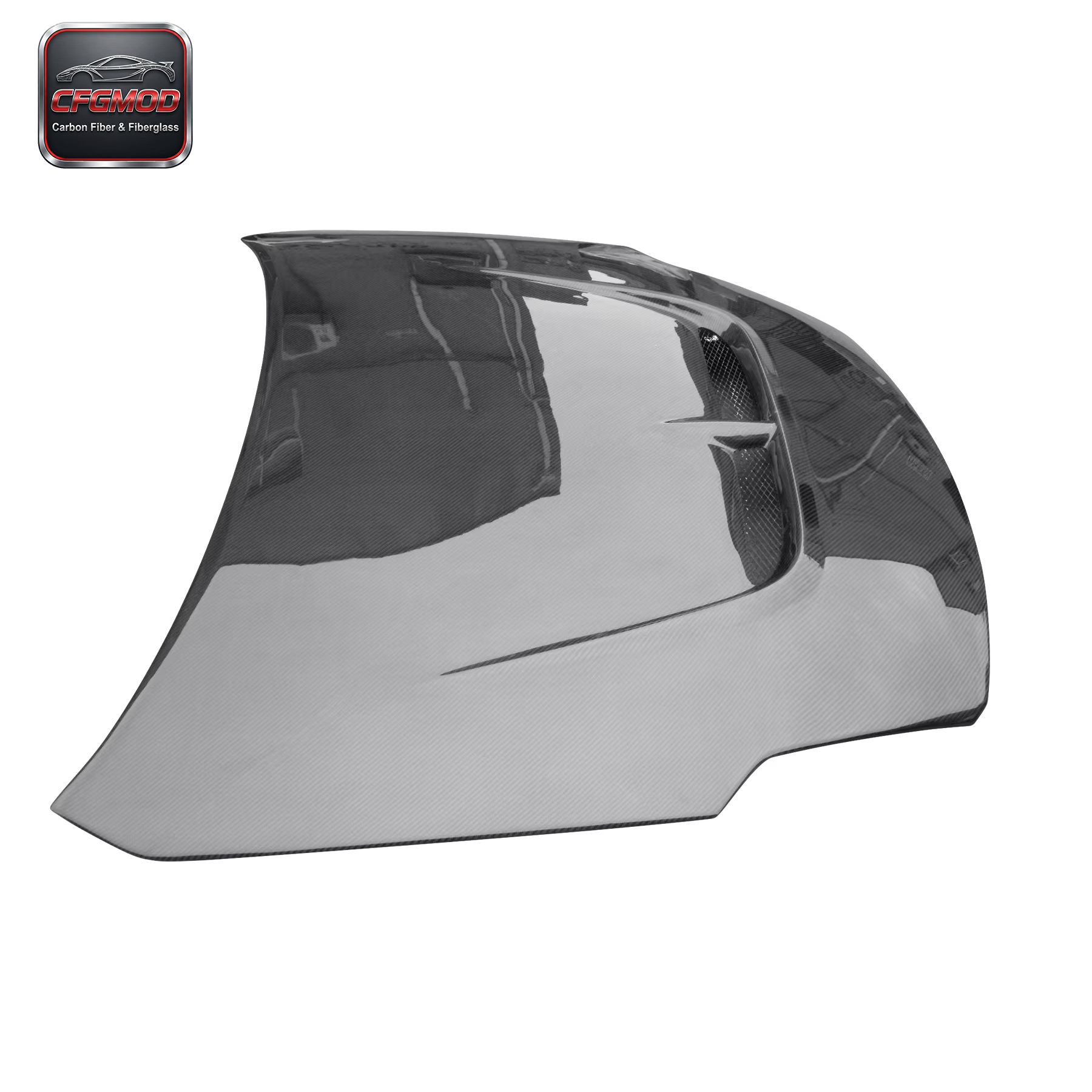 For 2002-2005 350Z Z33 Vented HOOD Carbon Fiber — 3