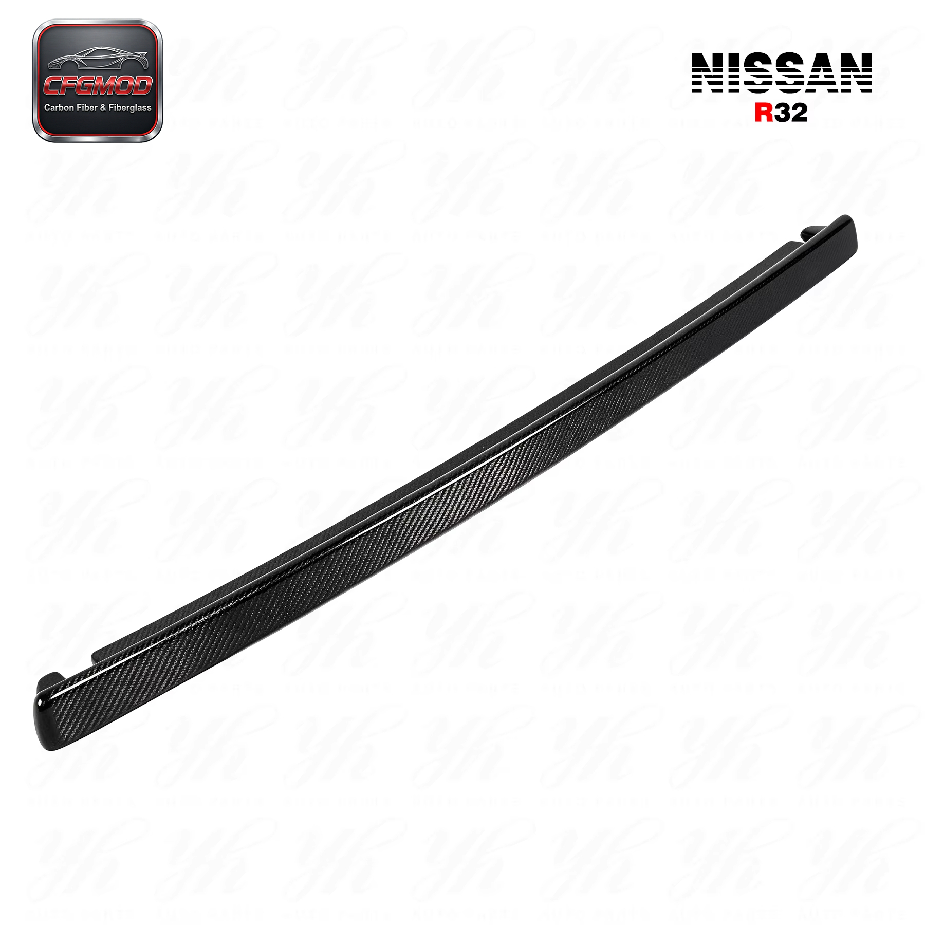 High Quality for 1989-1993 Skyline R32 GTS/GTR Nism NI Style Glass Fiber Rear Bootlid Lip Spoiler — 2