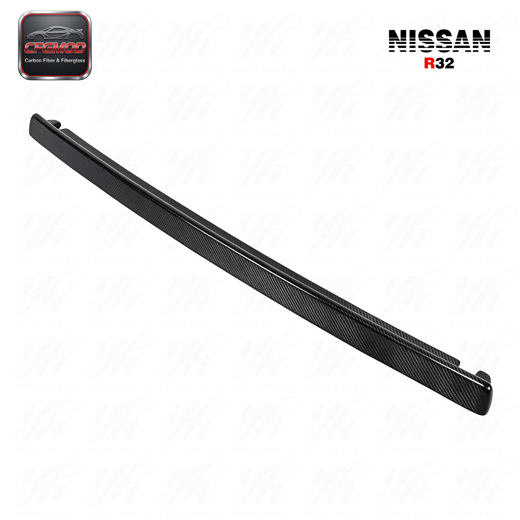 High Quality for 1989-1993 Skyline R32 GTS/GTR Nism NI Style Glass Fiber Rear Bootlid Lip Spoiler — 5