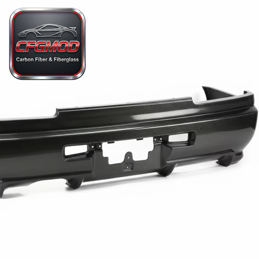 New High Quality Skyline R34 GTR Velside GT Glass Fiber Rear Bumper with 100% Fitment — 4