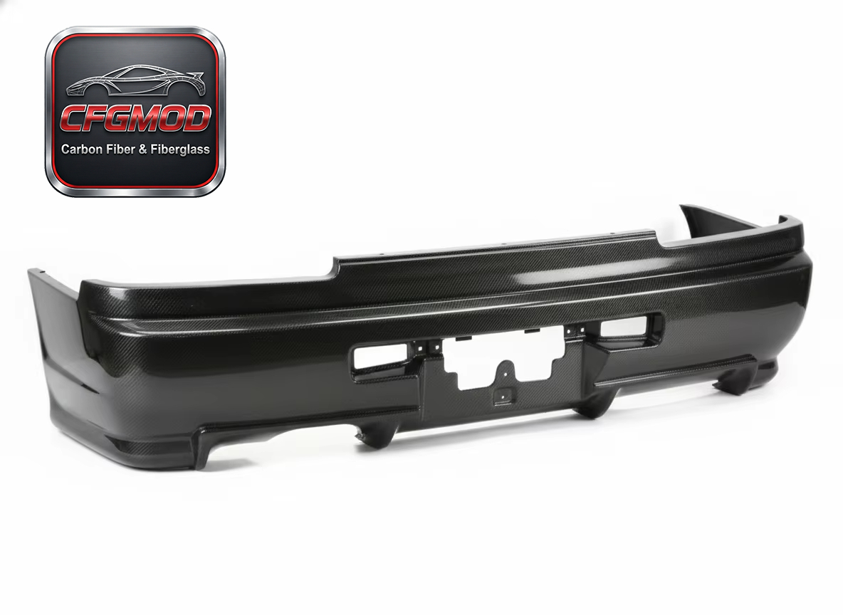 New High Quality Skyline R34 GTR Velside GT Glass Fiber Rear Bumper with 100% Fitment — 7