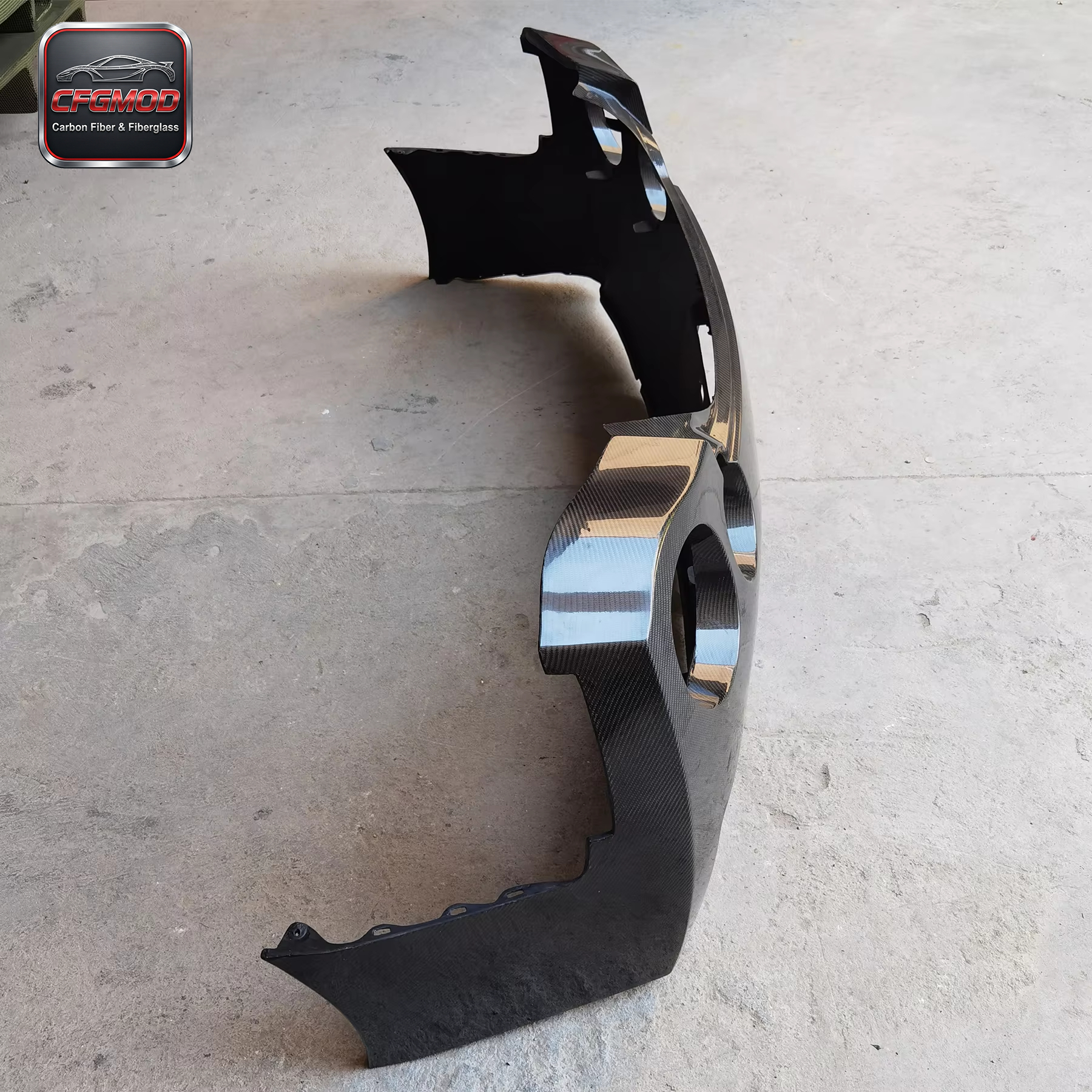 Carbon Fiber R35 OEM GTR REAR Bumper ( Rear Lip Not Included) CF — 6