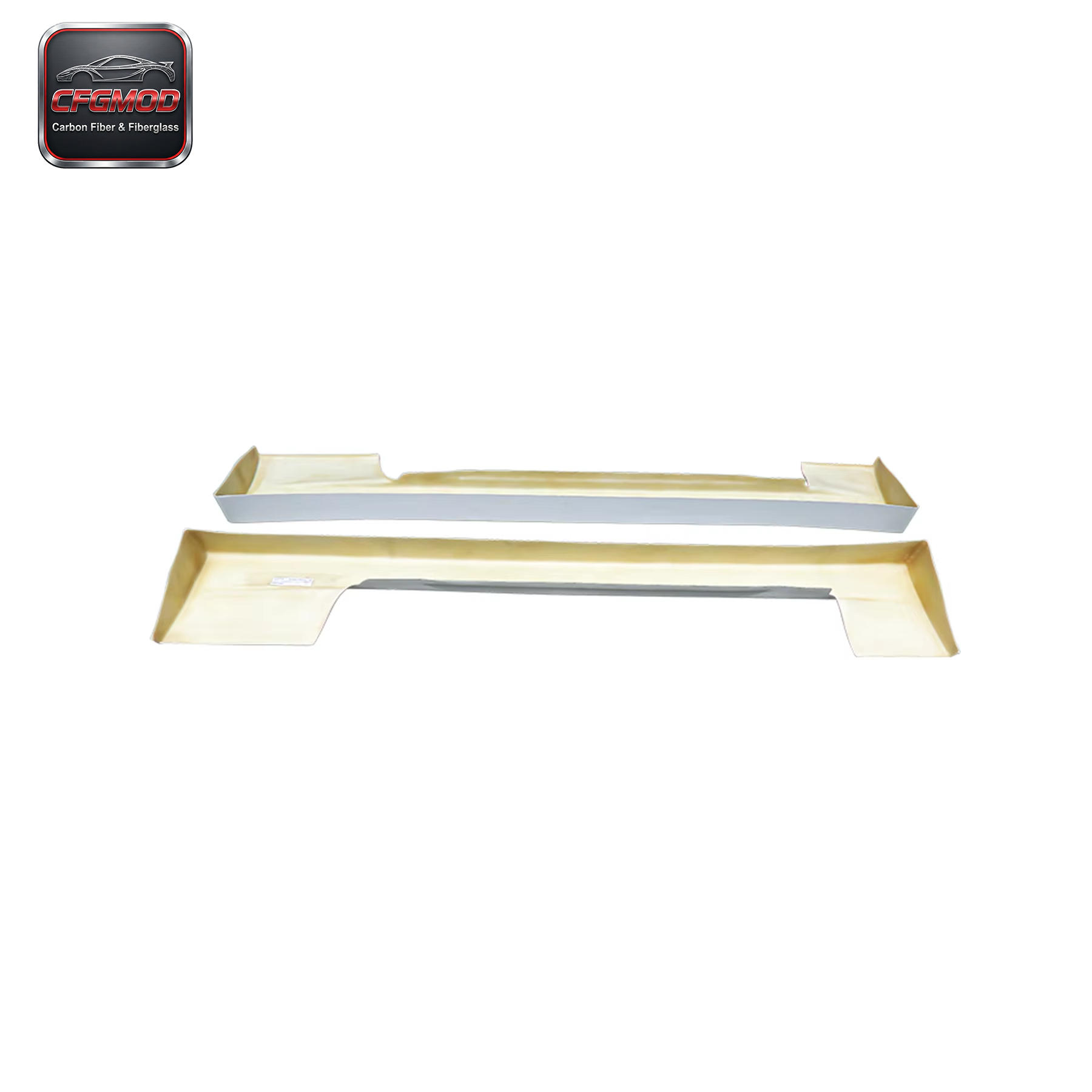 For Silvia S13 Supermade Style Glass Fiber Side Skirt — 3